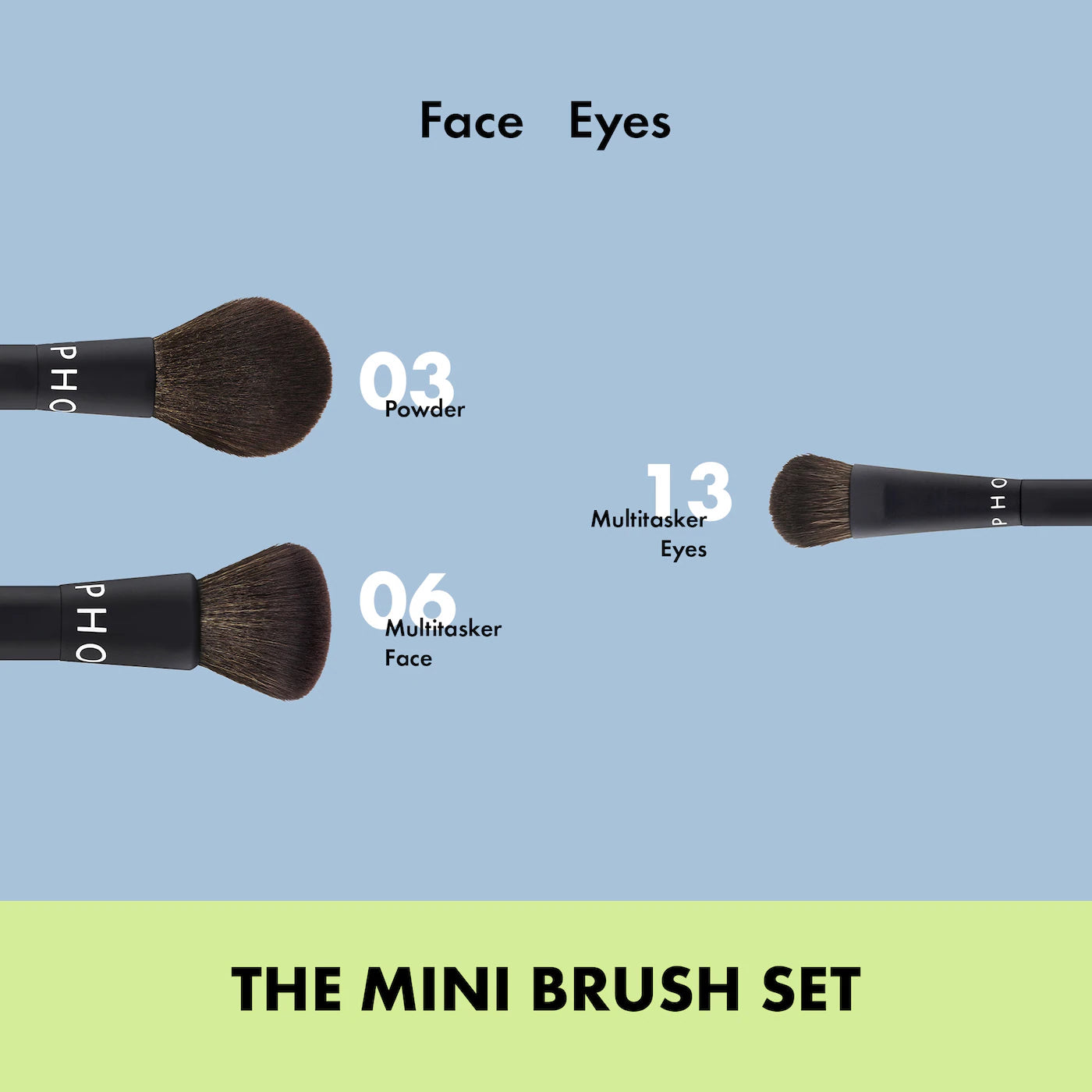 SEPHORA COLLECTION - Mini Face and Eye Brush Set