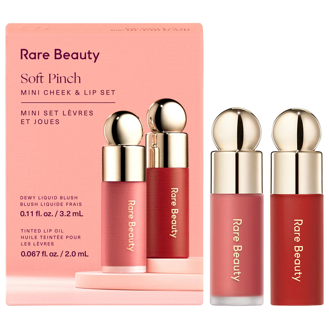 RARE BEAUTY - Mini Soft Pinch Liquid Blush and Lip Oil Set | 2025 - 2026