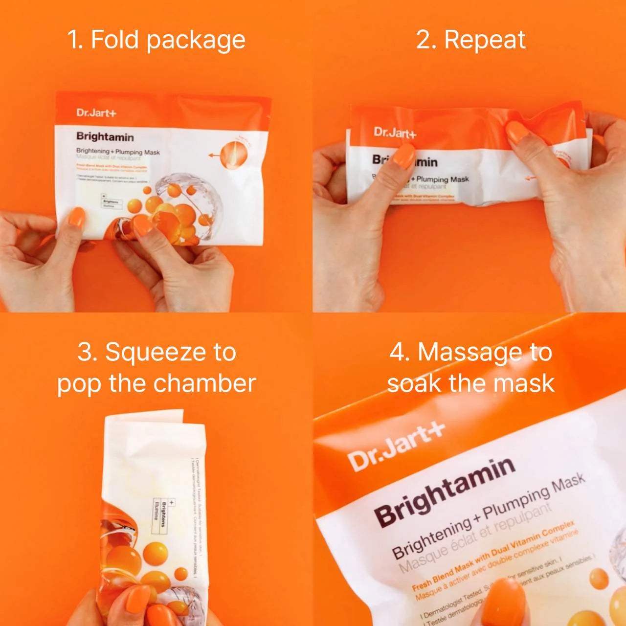 Dr. Jart+ - Brightamin Brightening + Plumping Face Mask with Vitamin C