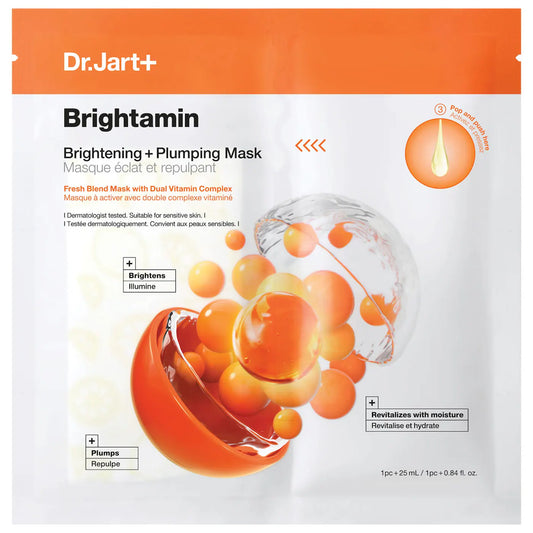 Dr. Jart+ - Brightamin Brightening + Plumping Face Mask with Vitamin C