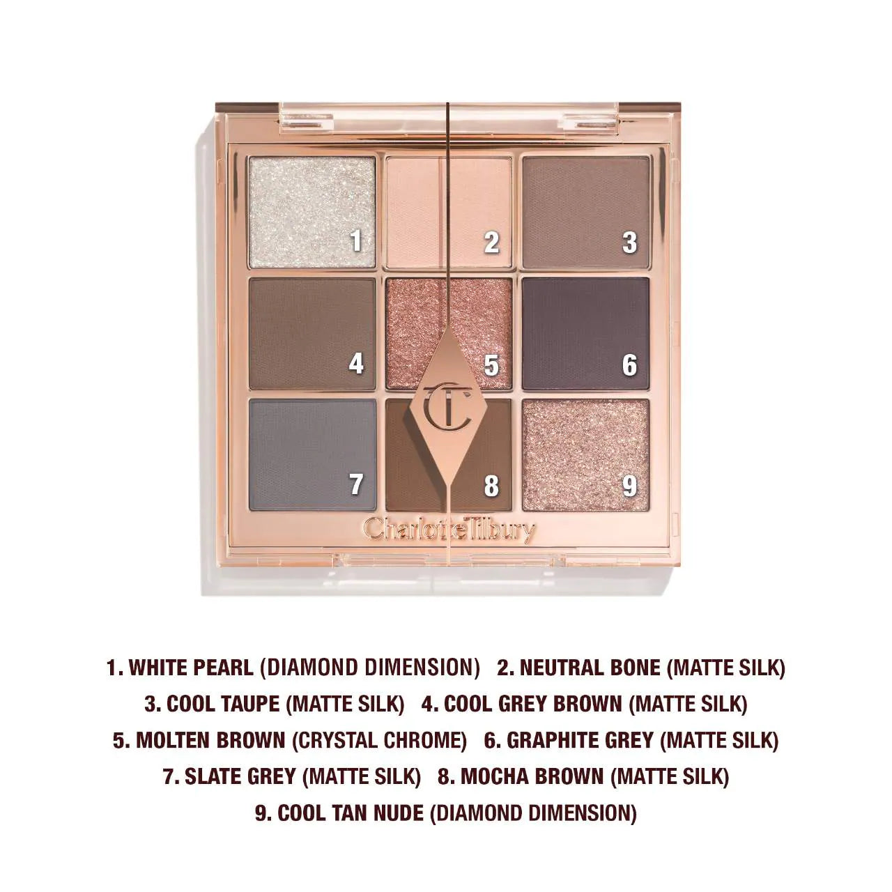 Charlotte Tilbury - Charlotte’s Beautifying Eye Trends Eyeshadow Palette | SUPER NEUTRAL