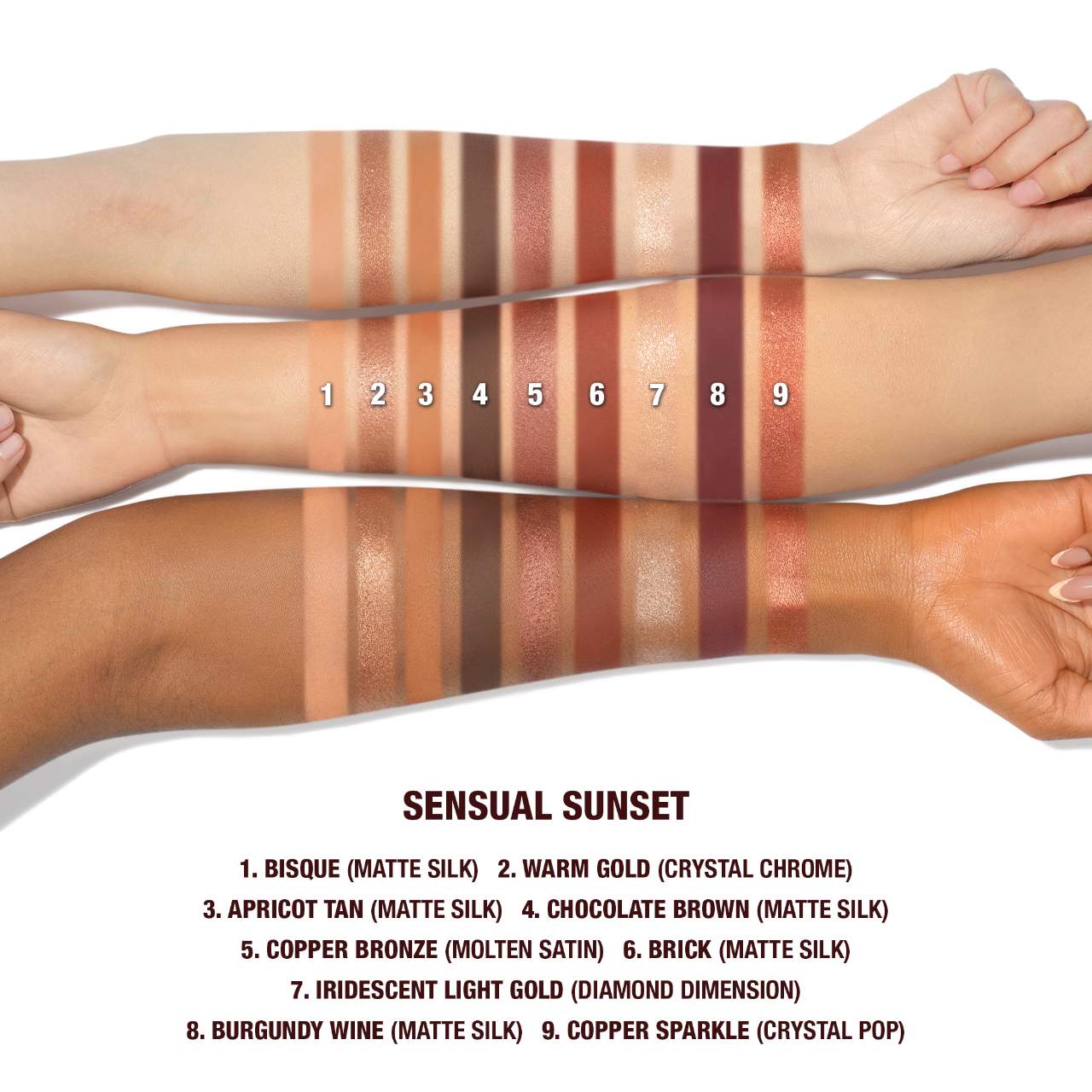 Charlotte Tilbury - Charlotte’s Beautifying Eye Trends Eyeshadow Palette | SENSUAL SUNSET