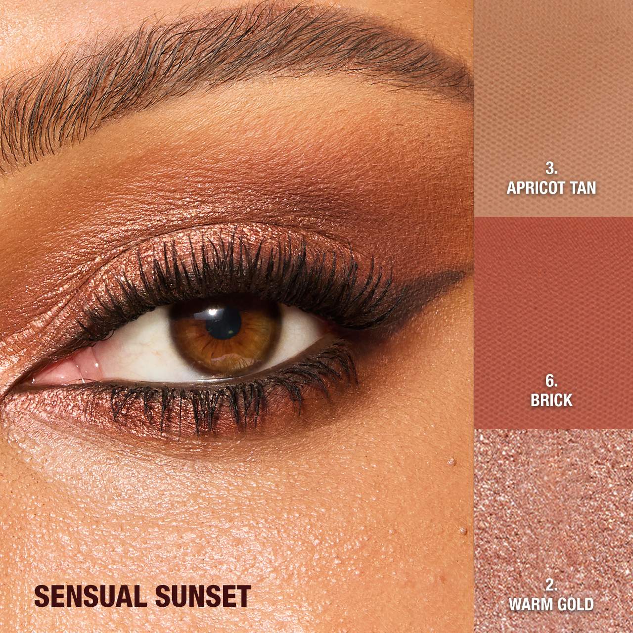Charlotte Tilbury - Charlotte’s Beautifying Eye Trends Eyeshadow Palette | SENSUAL SUNSET