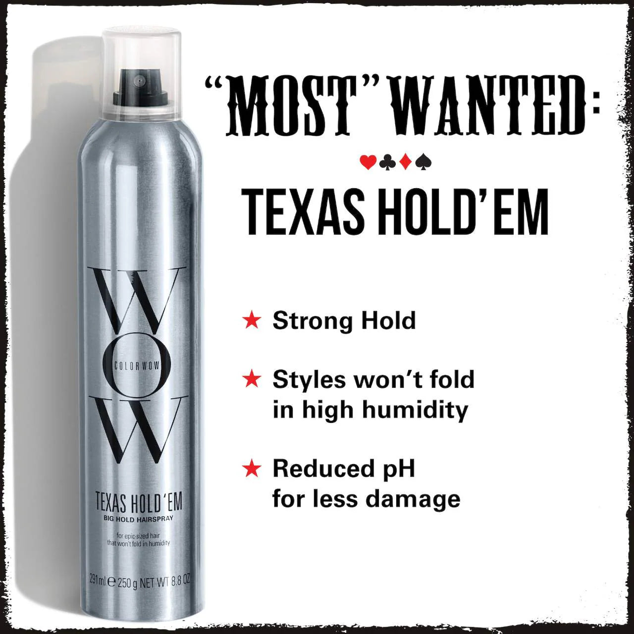 COLOR WOW - Texas Hold 'Em Big Hold Hairspray | 291 mL