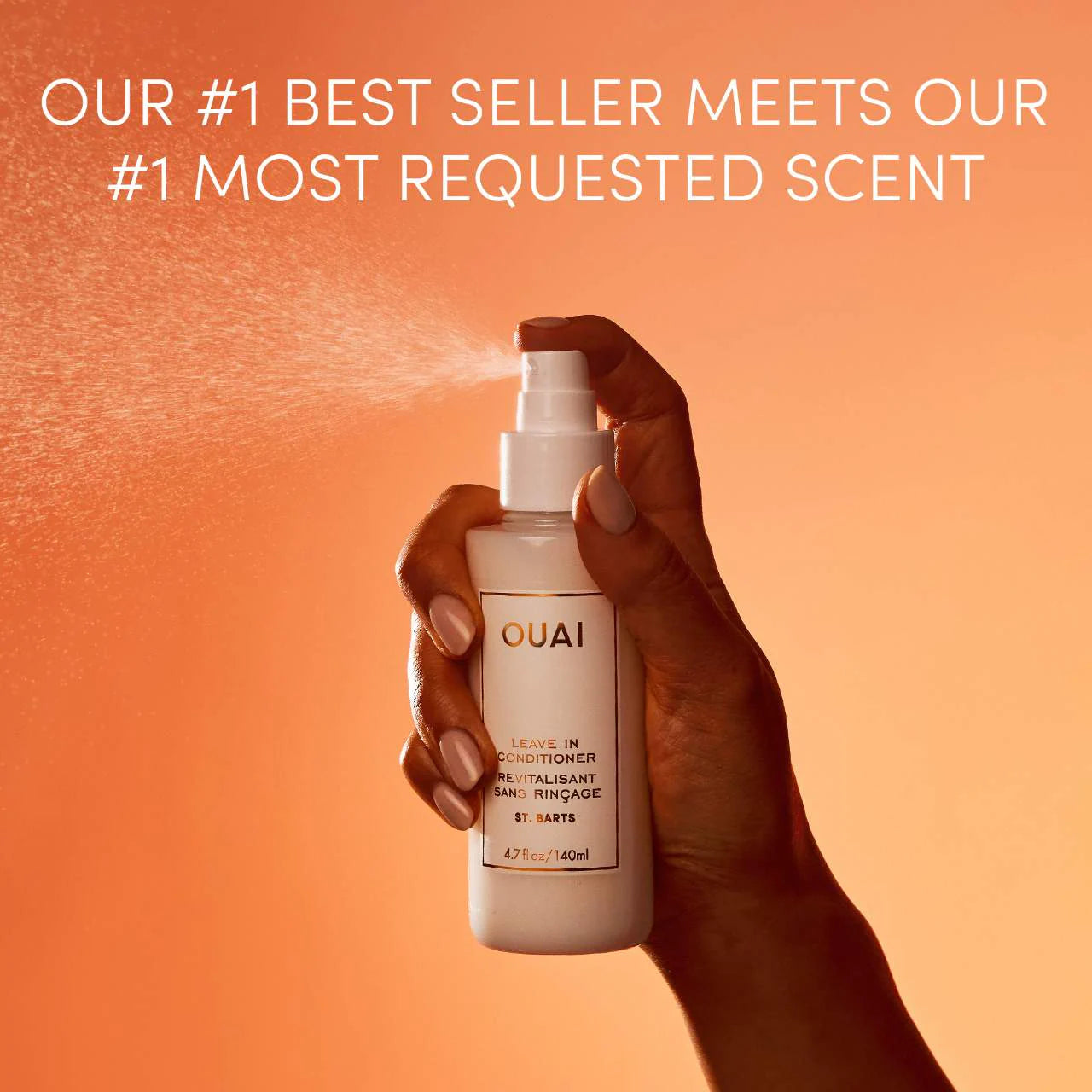 OUAI - St. Barts Detangling and Frizz Fighting Leave in Conditioner | 140 mL