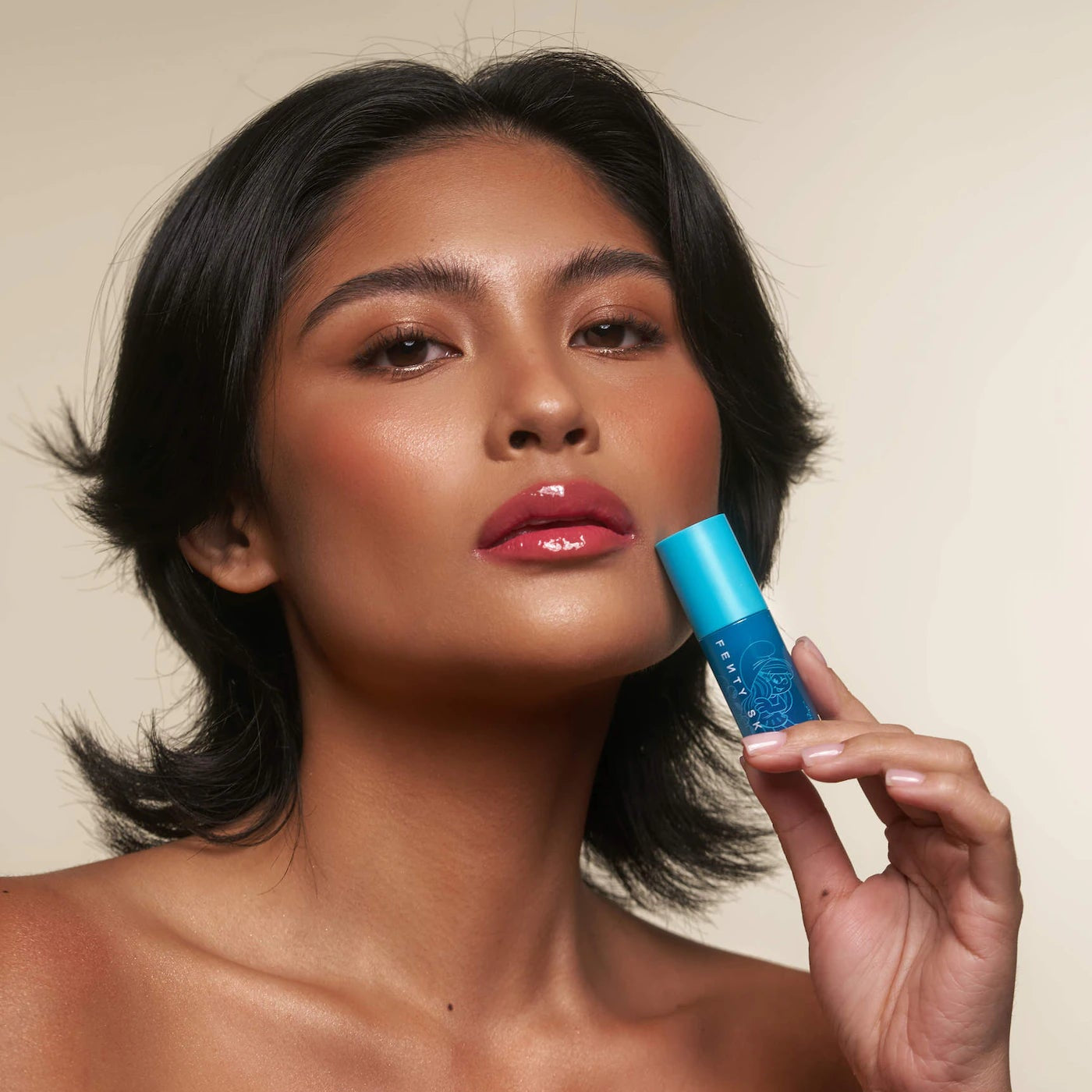 Fenty Beauty - Smurfette Smooches Lip Essentials Duo + Keychain