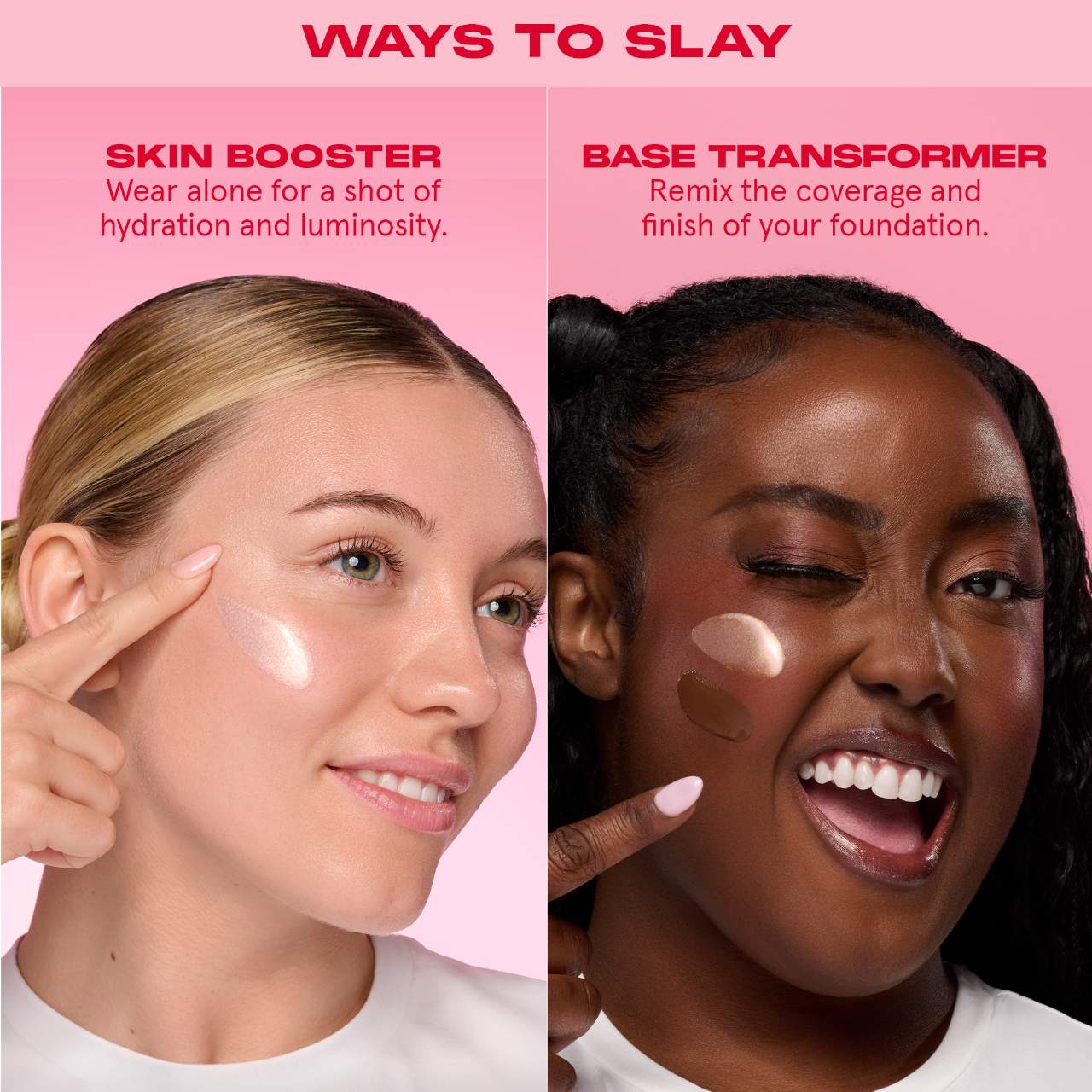 ONE/SIZE by Patrick Starrr - B12 Base Thinner Luminous Vitamin Pearl Boosting Serum | Pearlescent Pink
