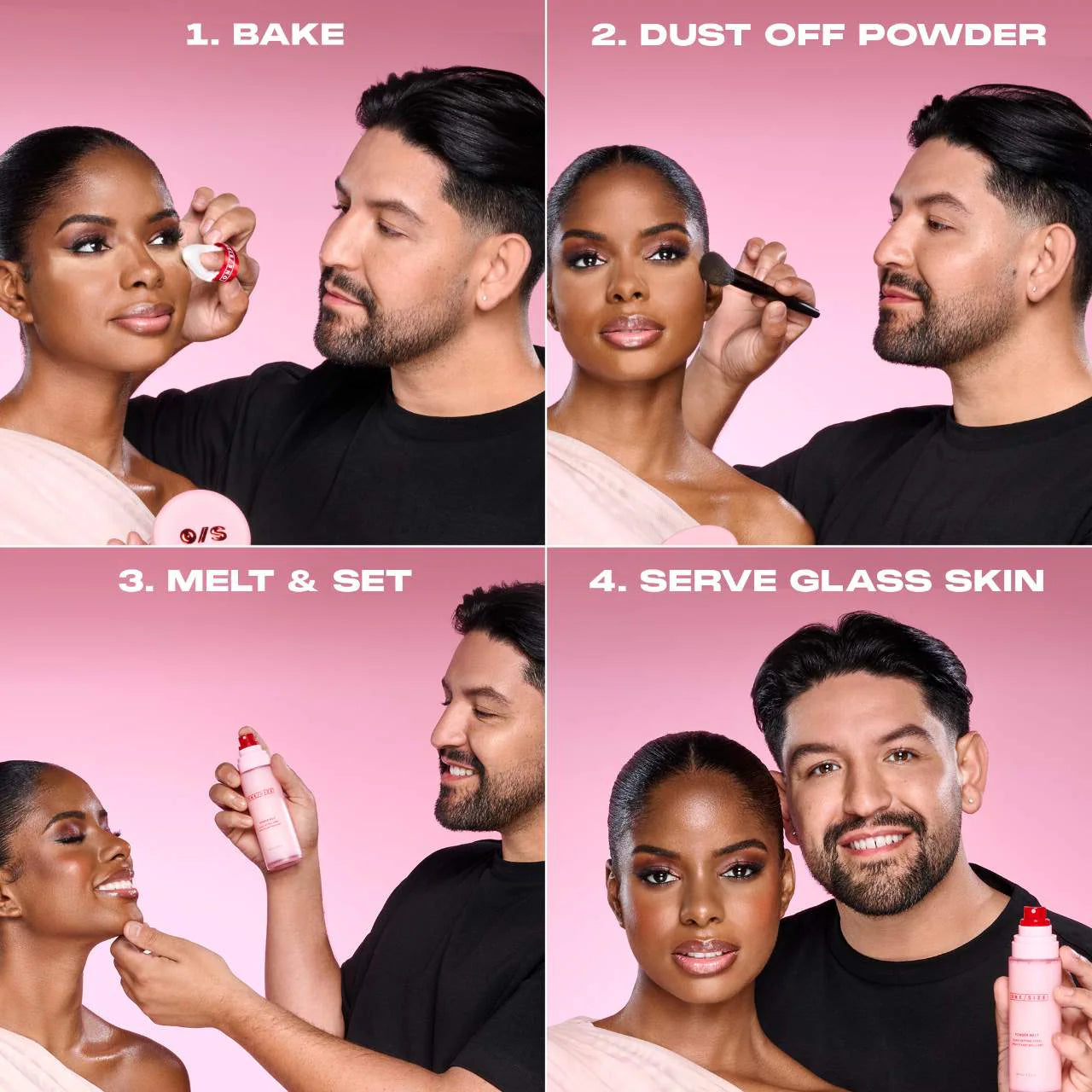 ONE/SIZE by Patrick Starrr - Powder Melt Glass Setting Spray