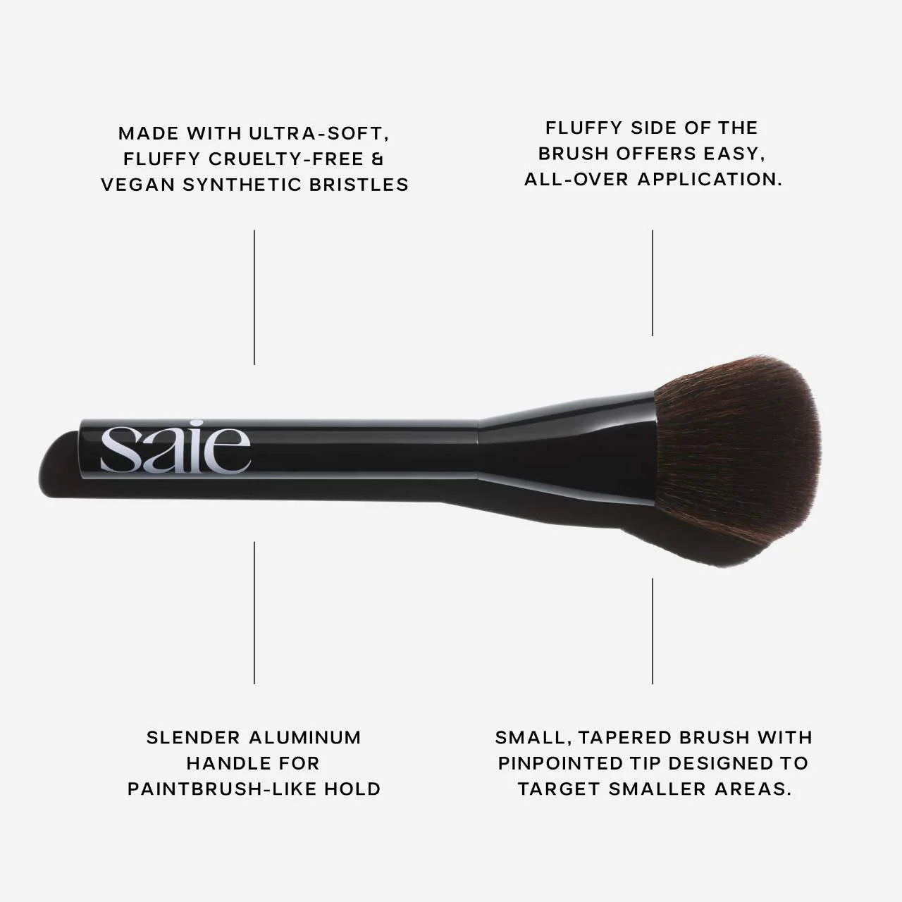 Saie - THE POWDER BLUSH BRUSH