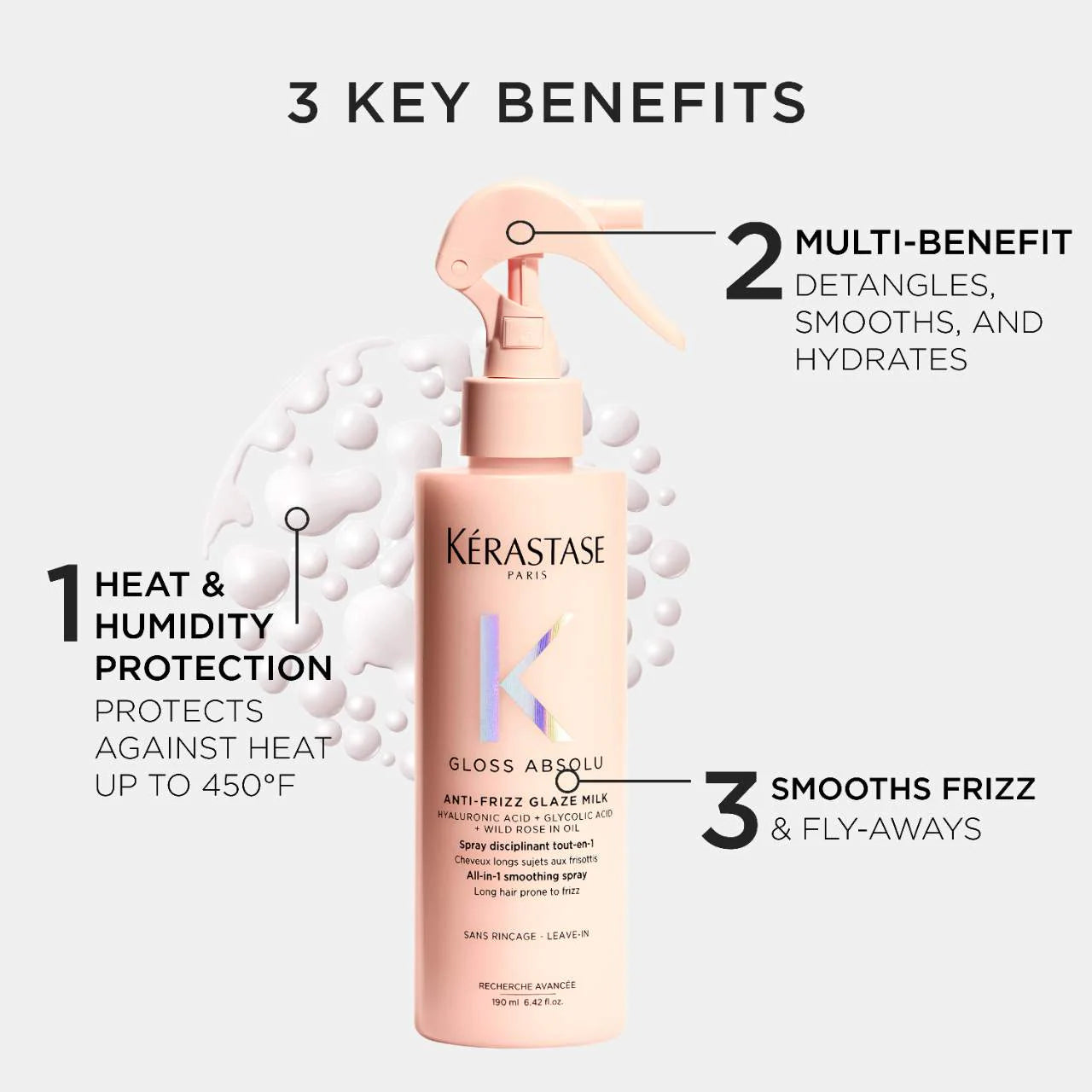 Kerastase - Gloss Absolu Anti-Frizz Glaze Milk | 190 mL