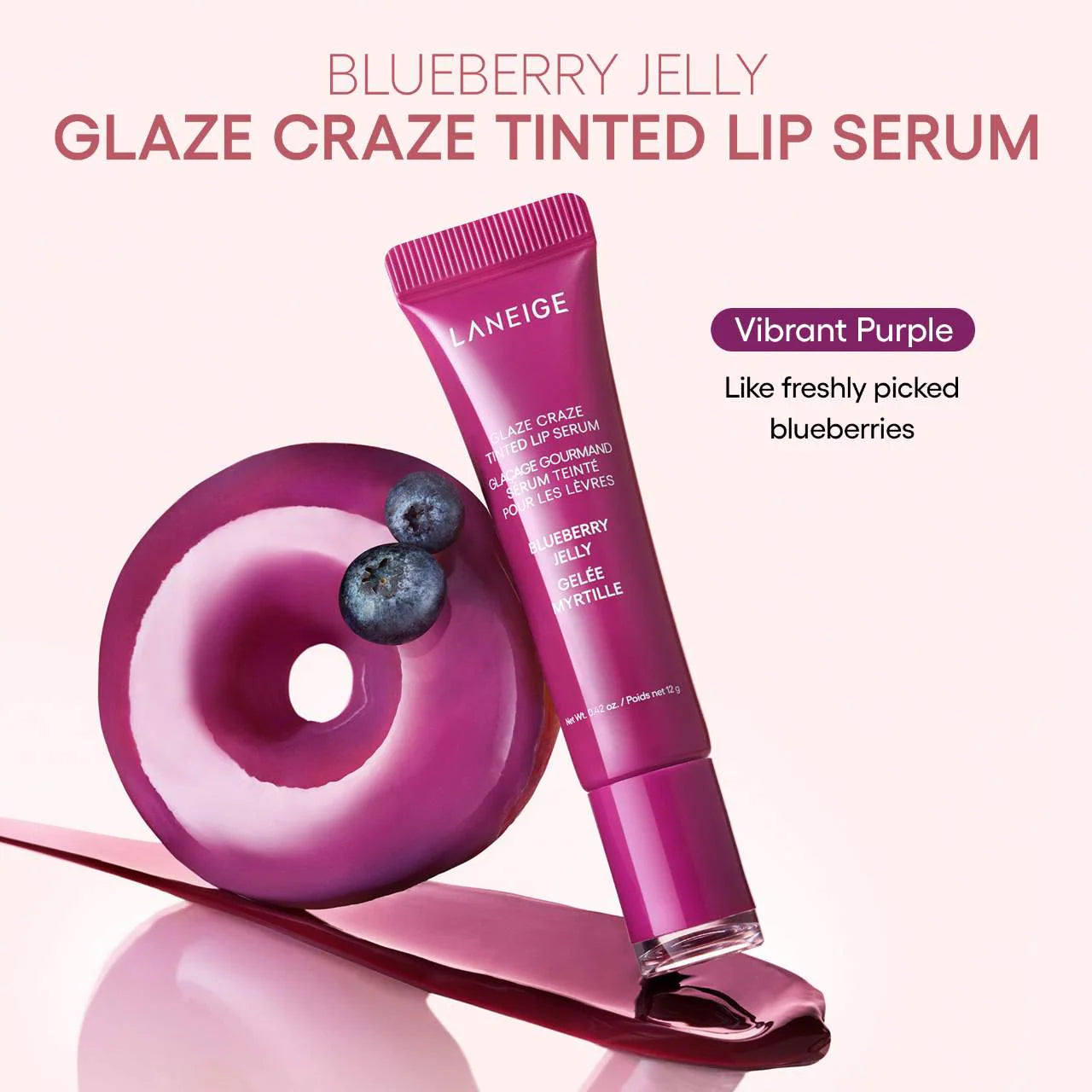 LANEIGE - Glaze Craze Tinted Polypeptide Lip Serum