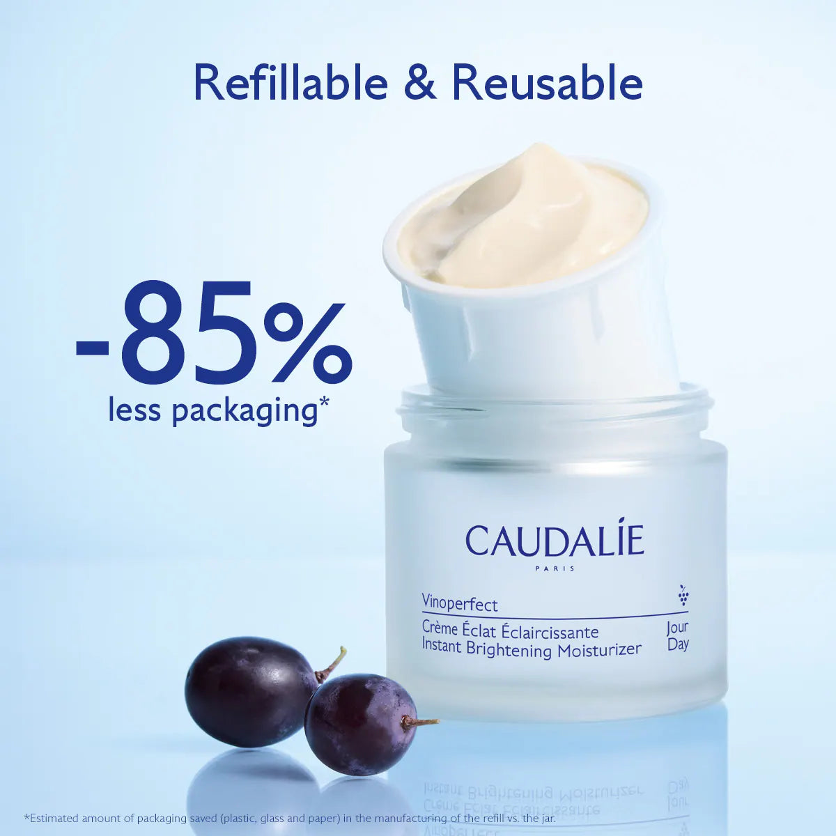 Caudalie - Vinoperfect Instant Brightening Moisturizer with Niacinamide | 50 mL