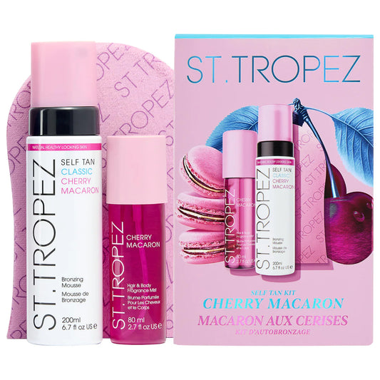 St. Tropez - Cherry Macaron Self Tan and Body Mist Set