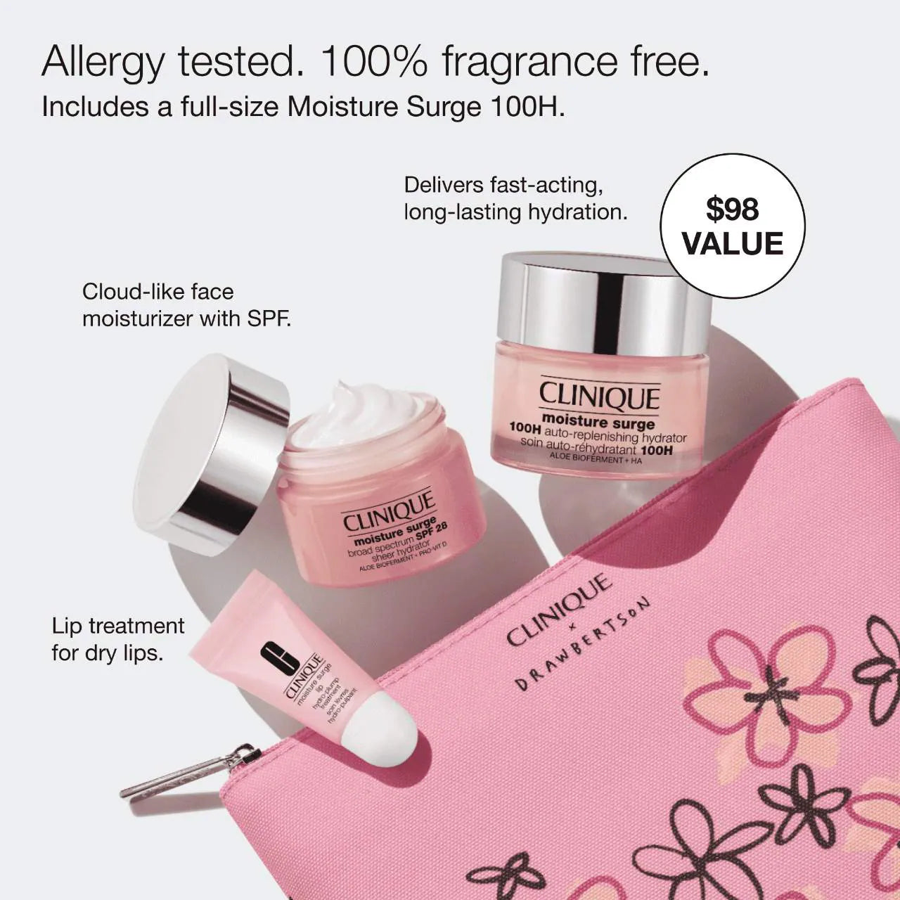 CLINIQUE - Glow from AM to PM Hydrating Moisturizer & Lip Gift Set