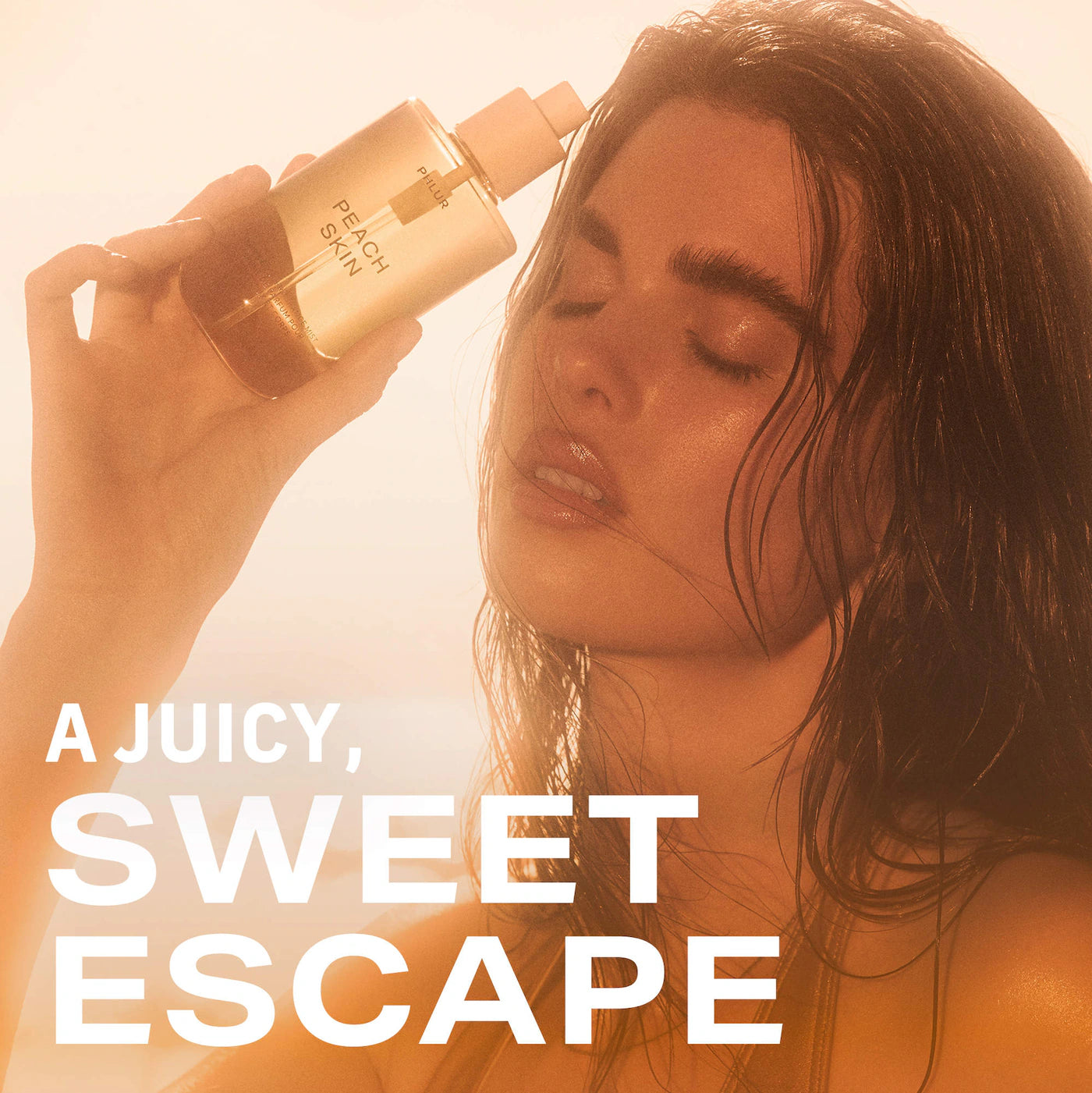 PHLUR - PEACH skin Hair & Body Fragrance Mist