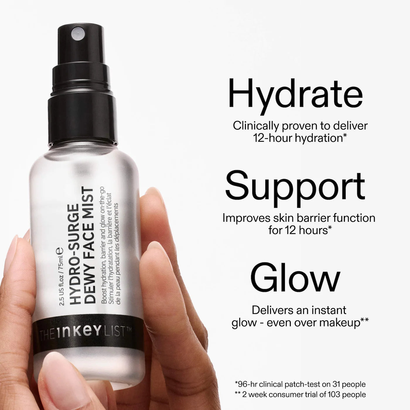 The INKEY List - Hydro-Surge Dewy Face Mist | 75 mL