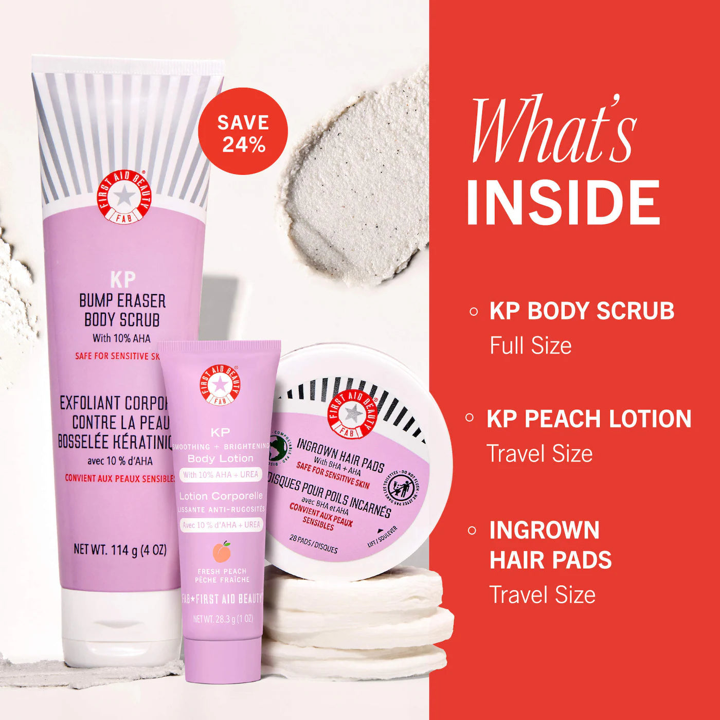 First Aid Beauty - Soft + Smooth Starter Kit