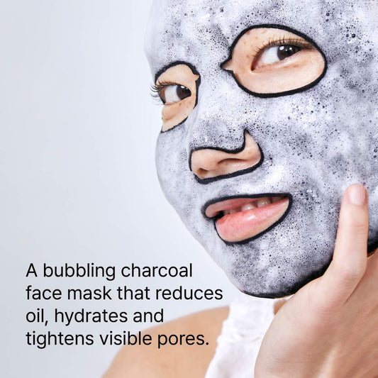 Dr. Jart+ - Dermask Porecting Solution Korean Charcoal Face Mask | Sheet Mask for Oily Skin