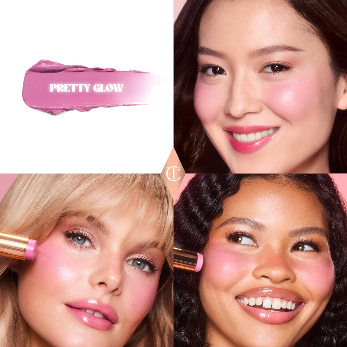 Charlotte Tilbury - Unreal Lip + Cheek Glow Blush Stick with
