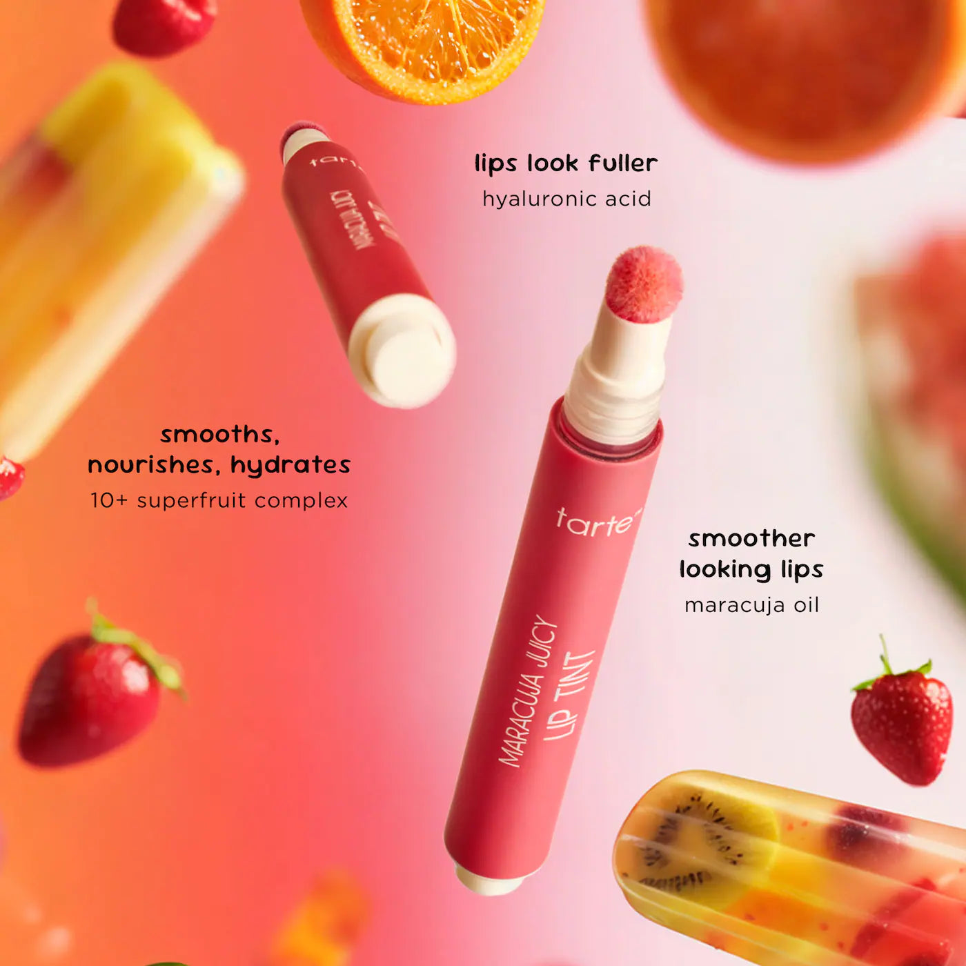 tarte - maracuja juicy transfer-proof lip tint stain | Lolli - rose