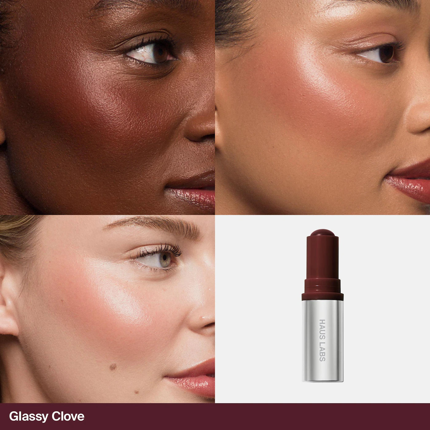 HAUS LABS BY LADY GAGA - Color Fuse Longwear Hydrating Glassy Lip + Cheek Blush Balm Stick