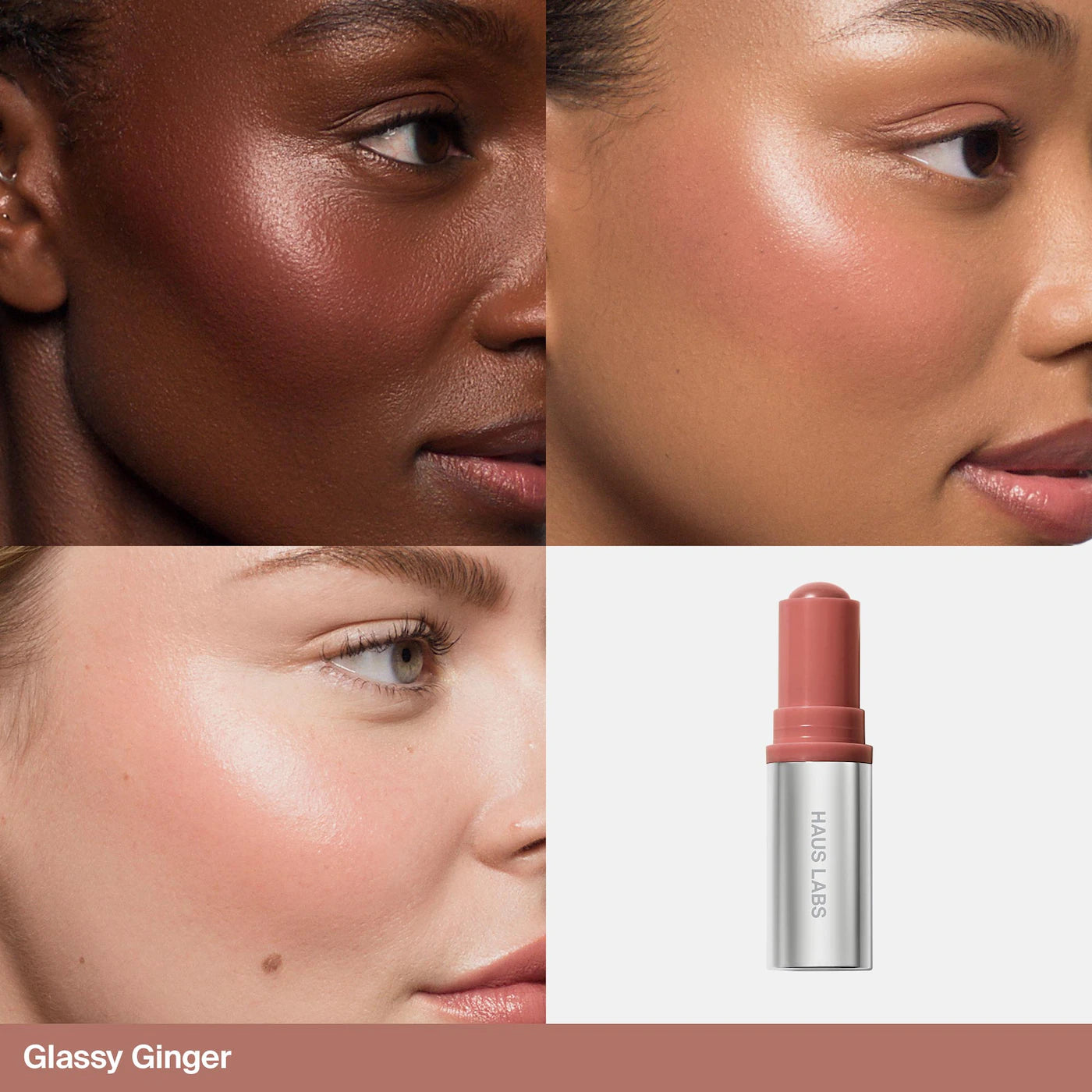 HAUS LABS BY LADY GAGA - Color Fuse Longwear Hydrating Glassy Lip + Cheek Blush Balm Stick