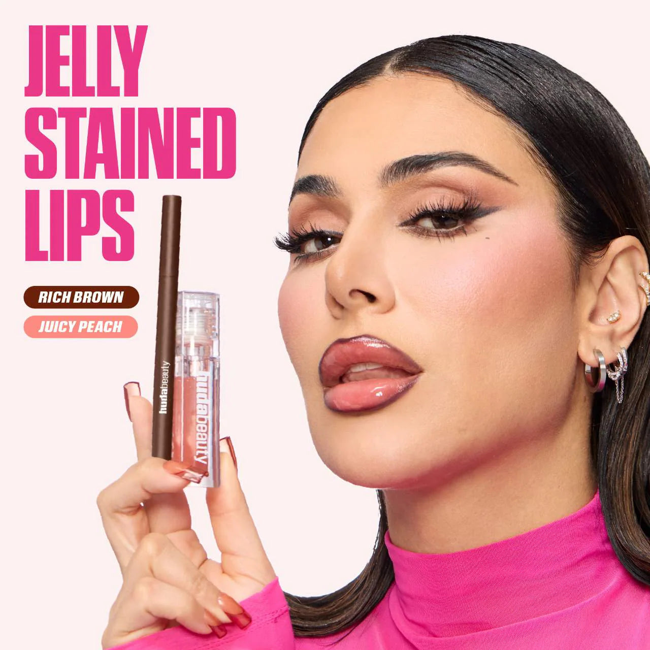 HUDA BEAUTY - Faux Filler Ultra-Hydrating Tinted Jelly Lip Oil