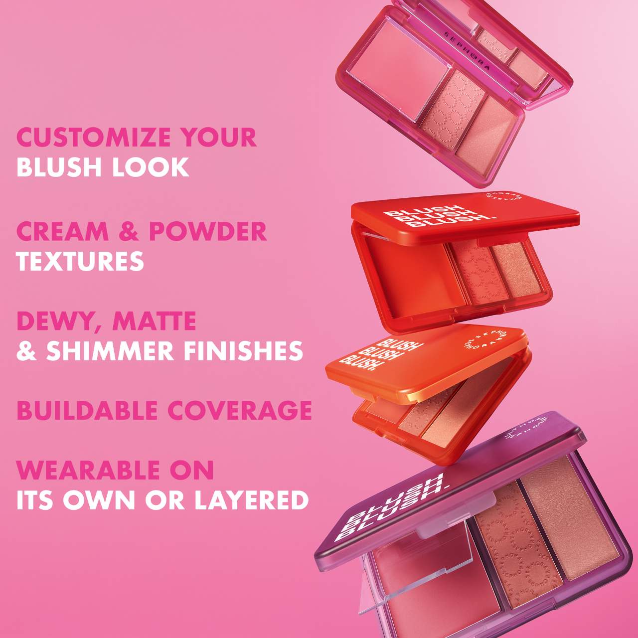 SEPHORA COLLECTION  - Blush Blush Blush. Cream & Powder Palette