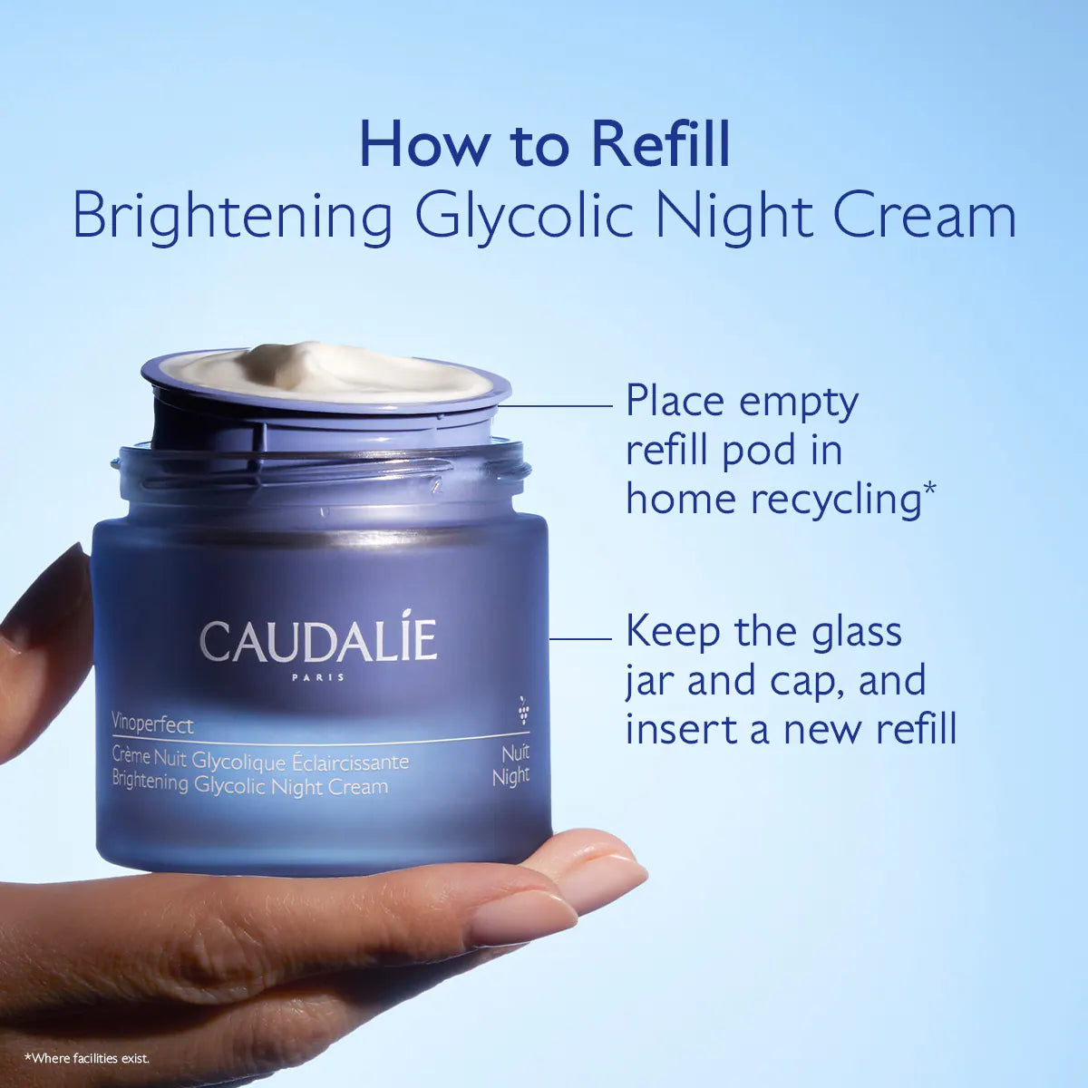 Caudalie - Vinoperfect Brightening NIGHT CREAM | 50 mL