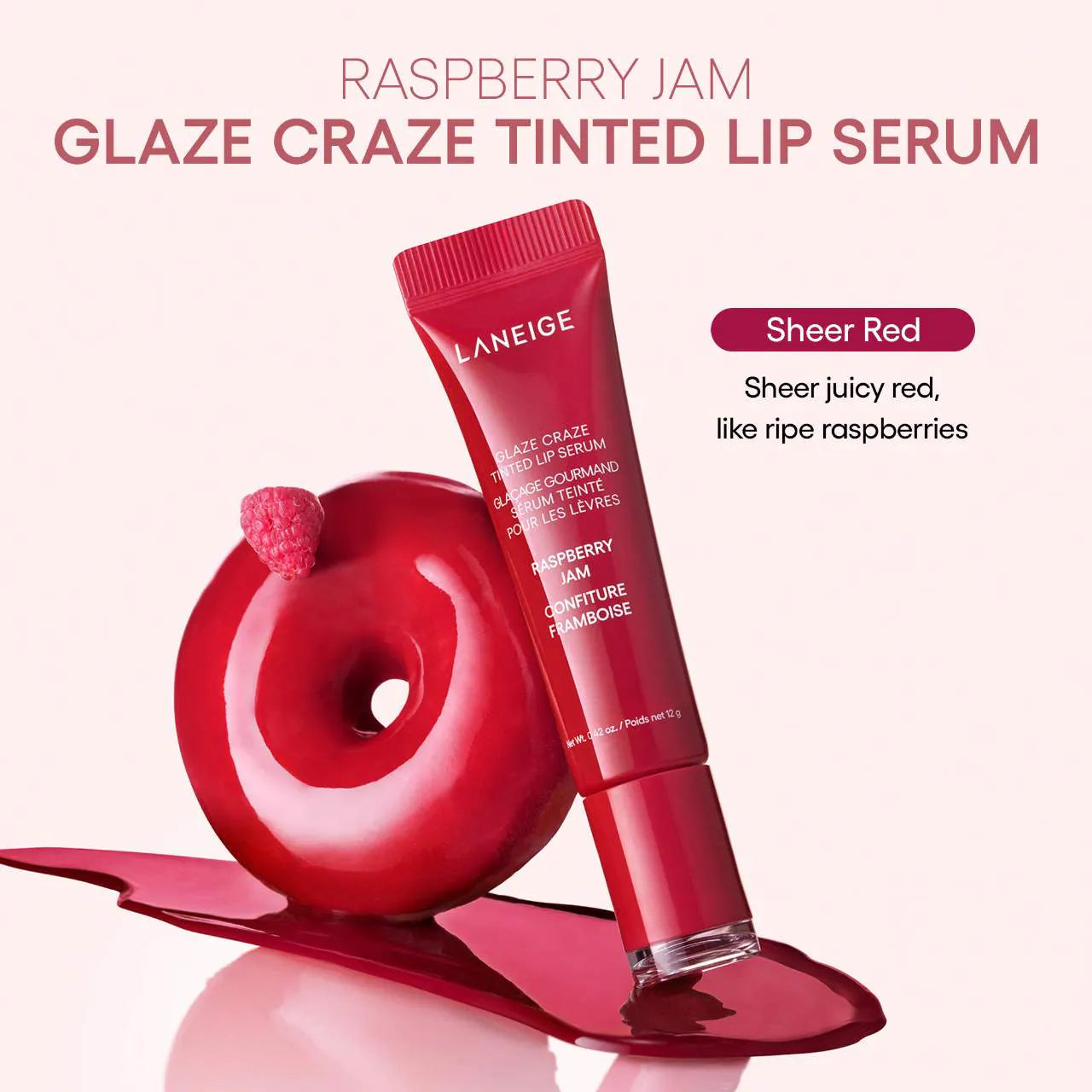 LANEIGE - Glaze Craze Tinted Polypeptide Lip Serum