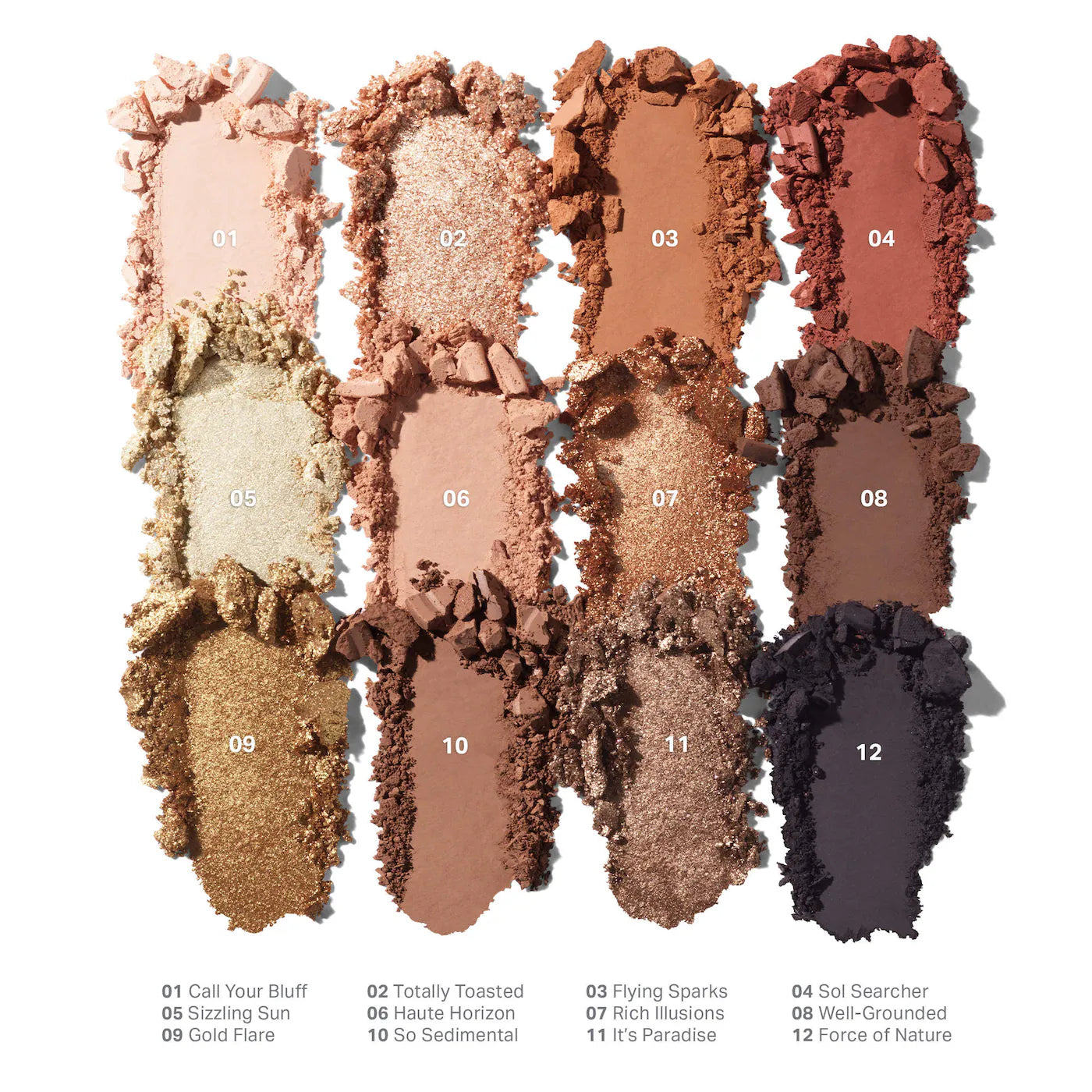 Morphe - ChromaPlus 12-Pan Eyeshadow Palette | Flickering Sands