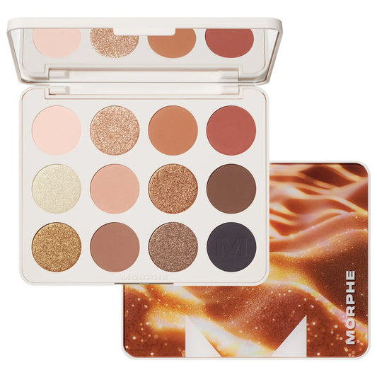 Morphe - ChromaPlus 12-Pan Eyeshadow Palette | Flickering Sands