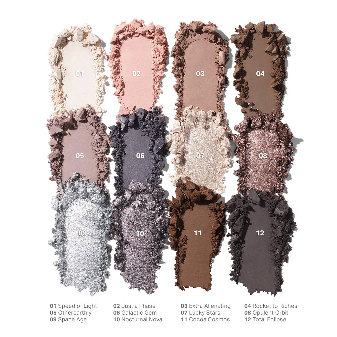Morphe - ChromaPlus 12-Pan Eyeshadow Palette | Moon Stone