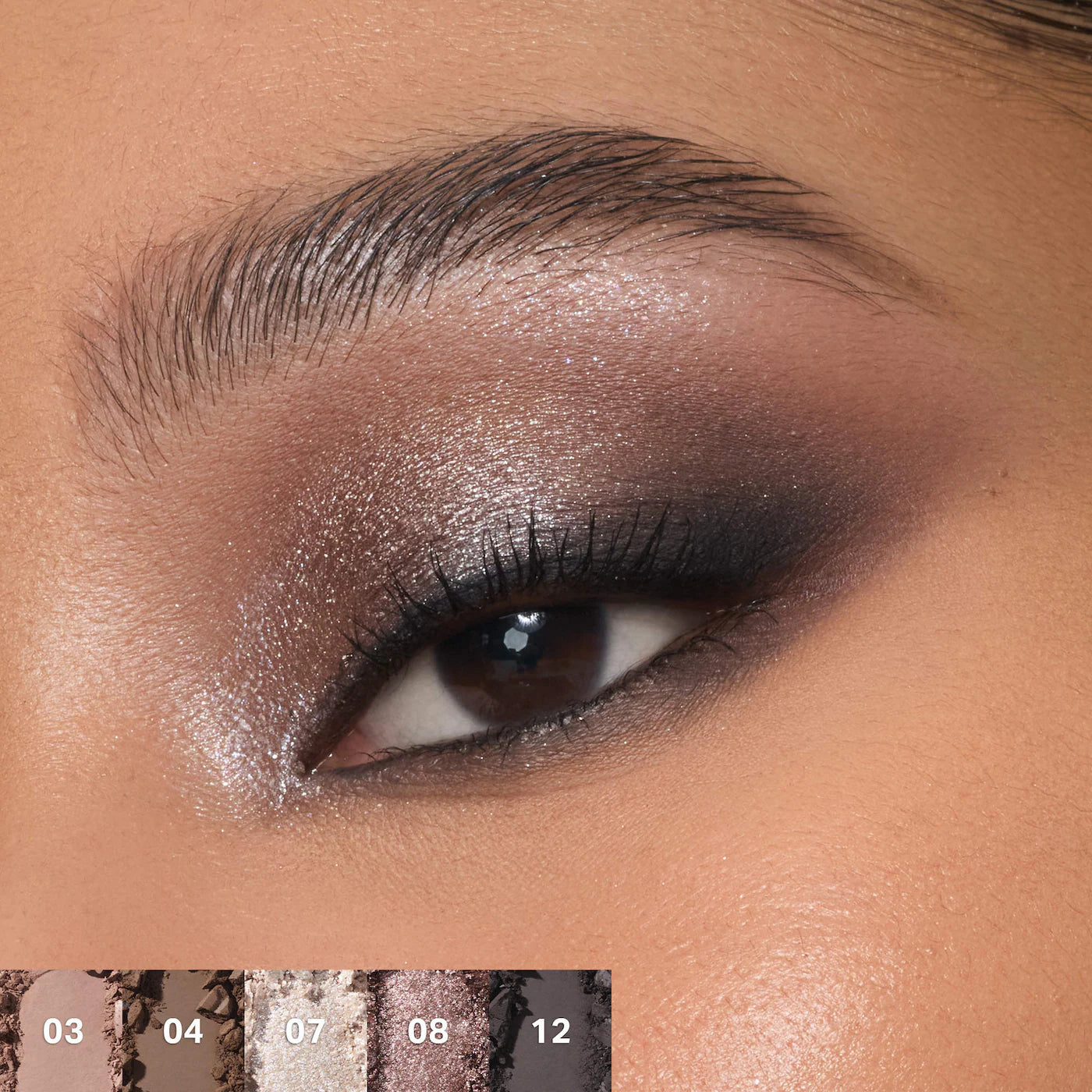 Morphe - ChromaPlus 12-Pan Eyeshadow Palette | Moon Stone