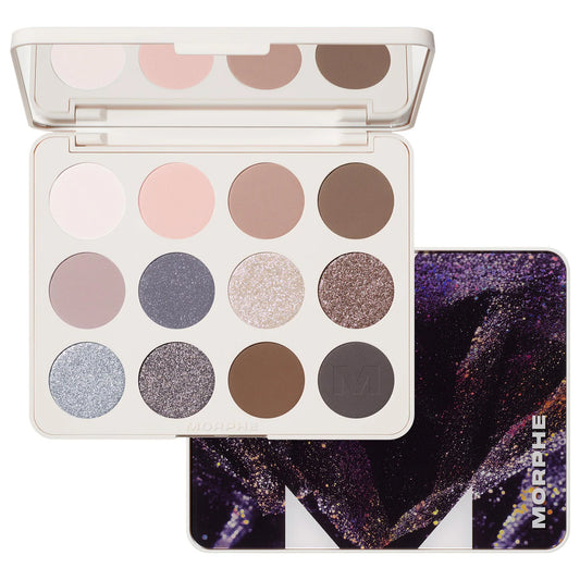 Morphe - ChromaPlus 12-Pan Eyeshadow Palette | Moon Stone