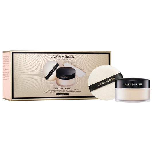 Laura Mercier - Indulgent Icons Translucent Loose Powder & Velour Puff Duo Gift Set