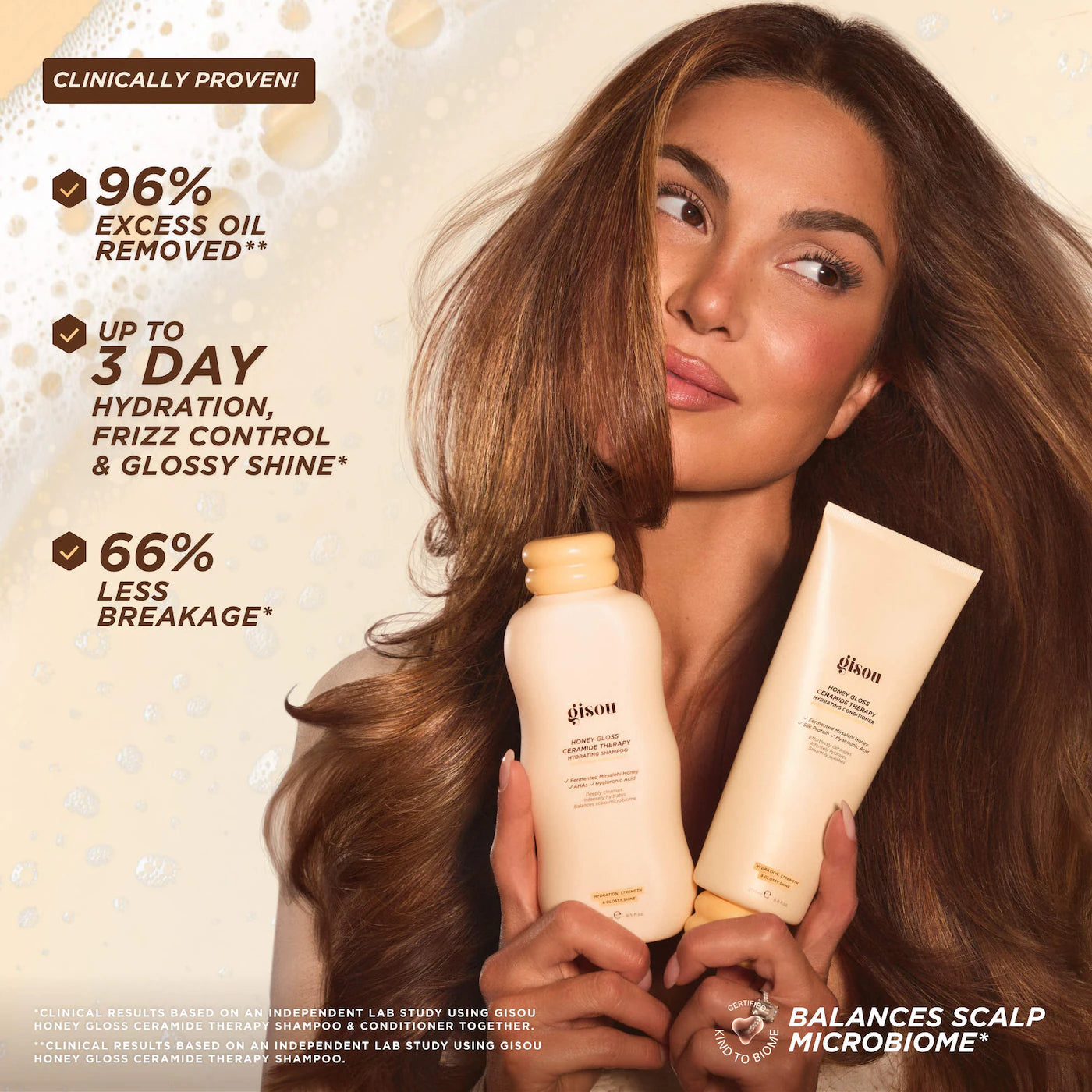 Gisou - Honey Gloss Ceramide Therapy Hydrating Shampoo | 250 mL