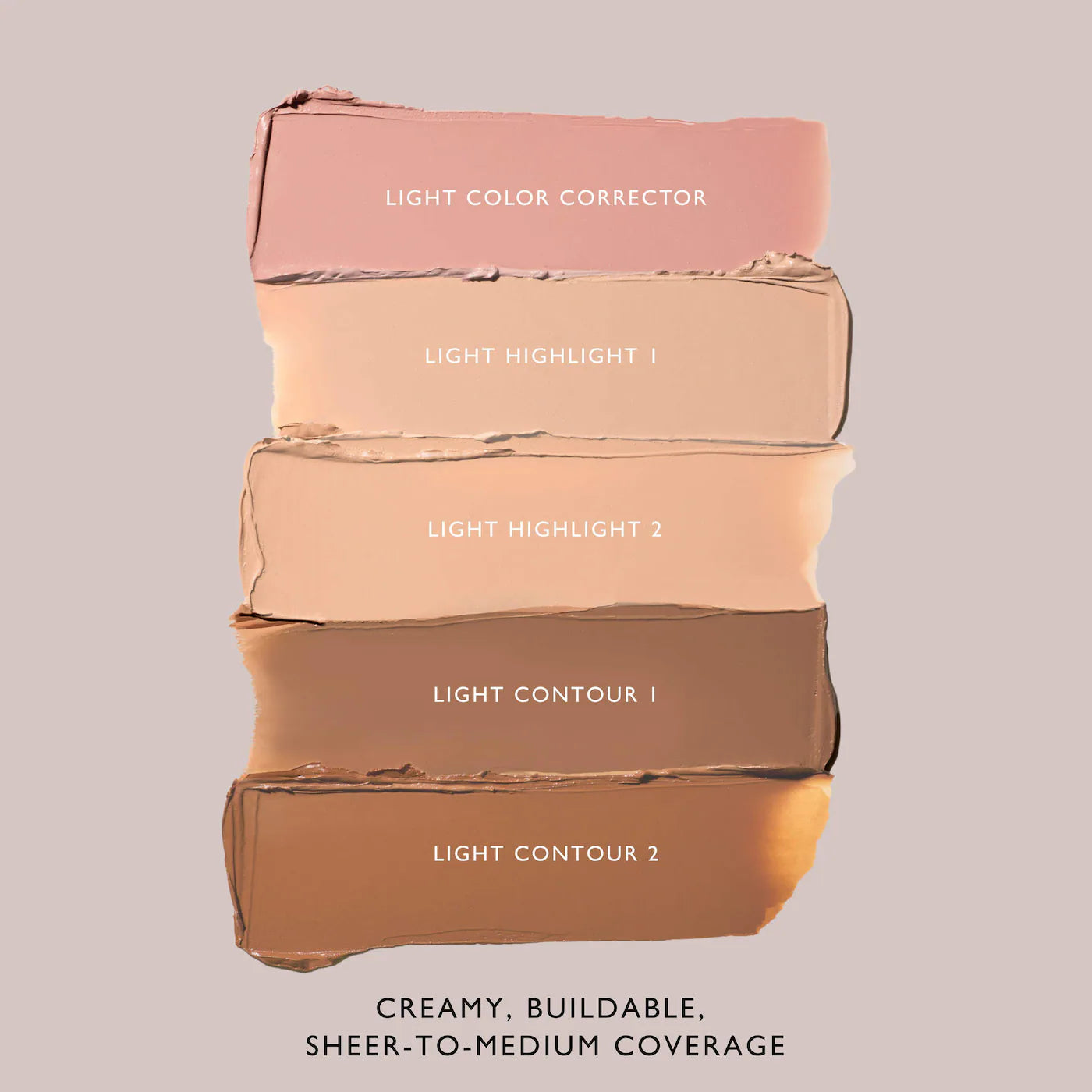 m.ph by Mary Phillips - UNDERPAINTING FACE PALETTE | Light