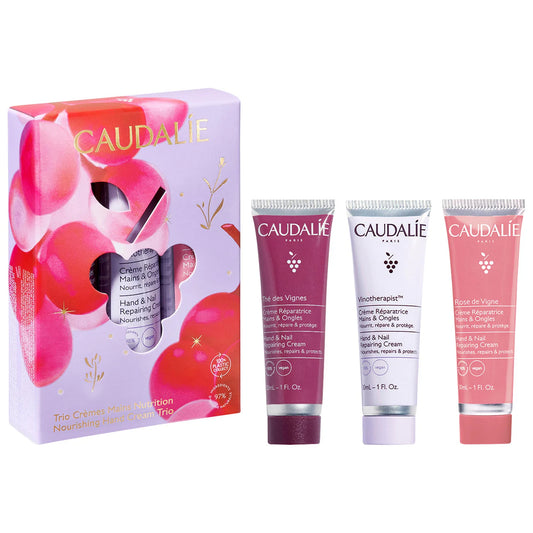 Caudalie - Hydrating & Nourishing Hand Cream Trio