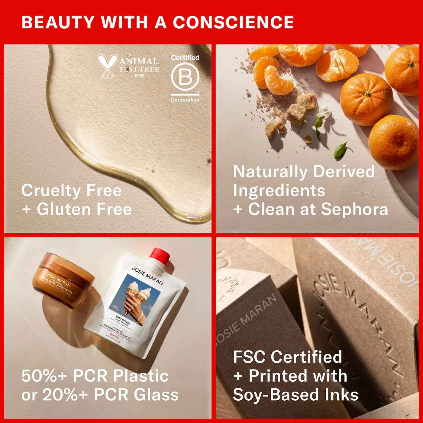 Josie Maran - Bite-Sized Butters Mini Whipped Body Butter 3-Piece Gift Set