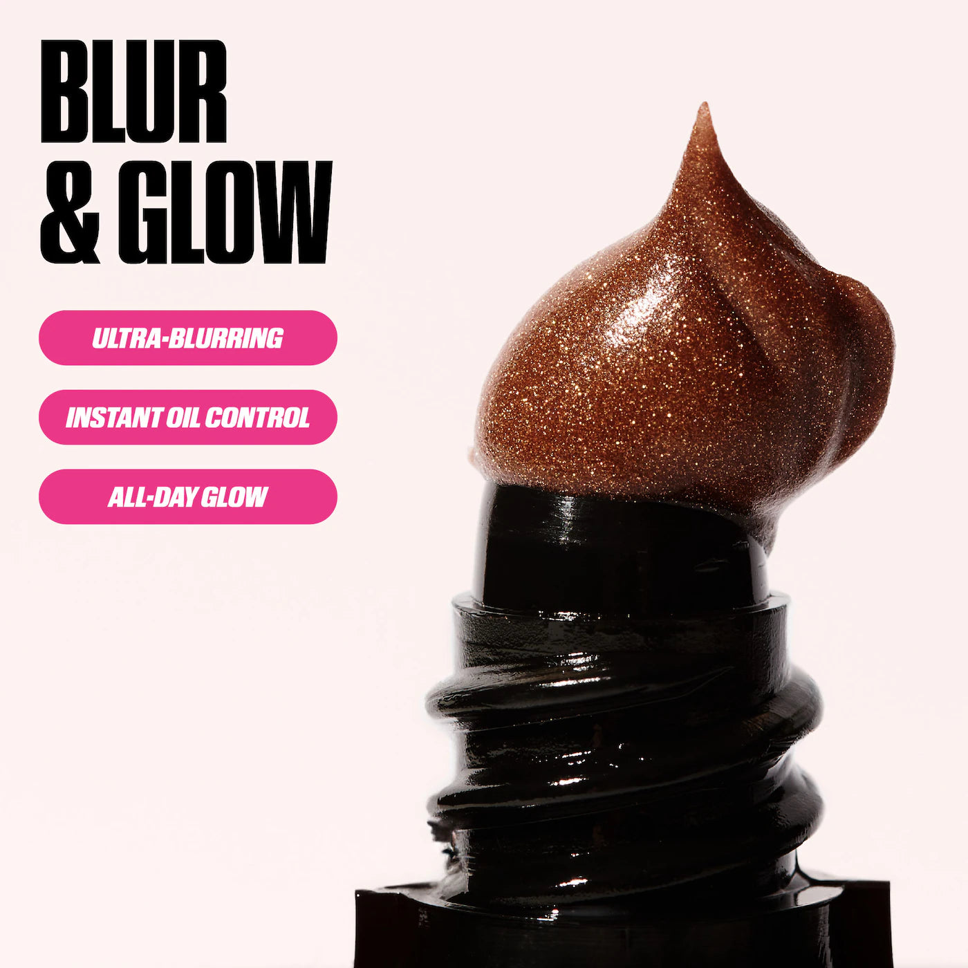 HUDA BEAUTY - Easy Blur Silicone-Free Smoothing & Pore-Minimizing Primer | Bronze Fudge - Bronze Tin