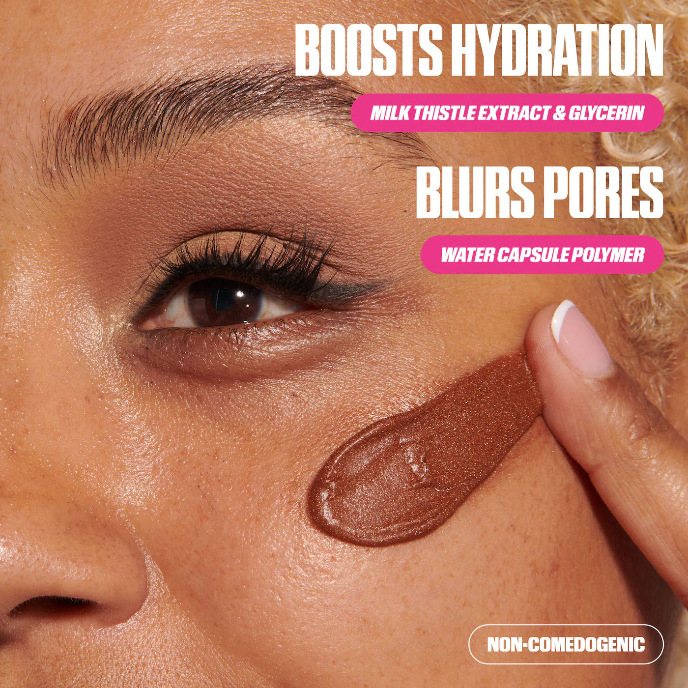 HUDA BEAUTY - Easy Blur Silicone-Free Smoothing & Pore-Minimizing Primer | Bronze Fudge - Bronze Tin
