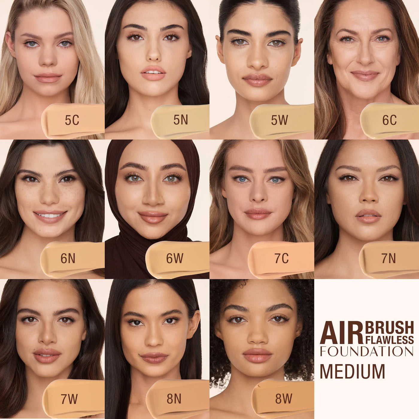 Charlotte Tilbury - Airbrush Flawless Blurring & Matte Full Coverage Foundation | 30 mL