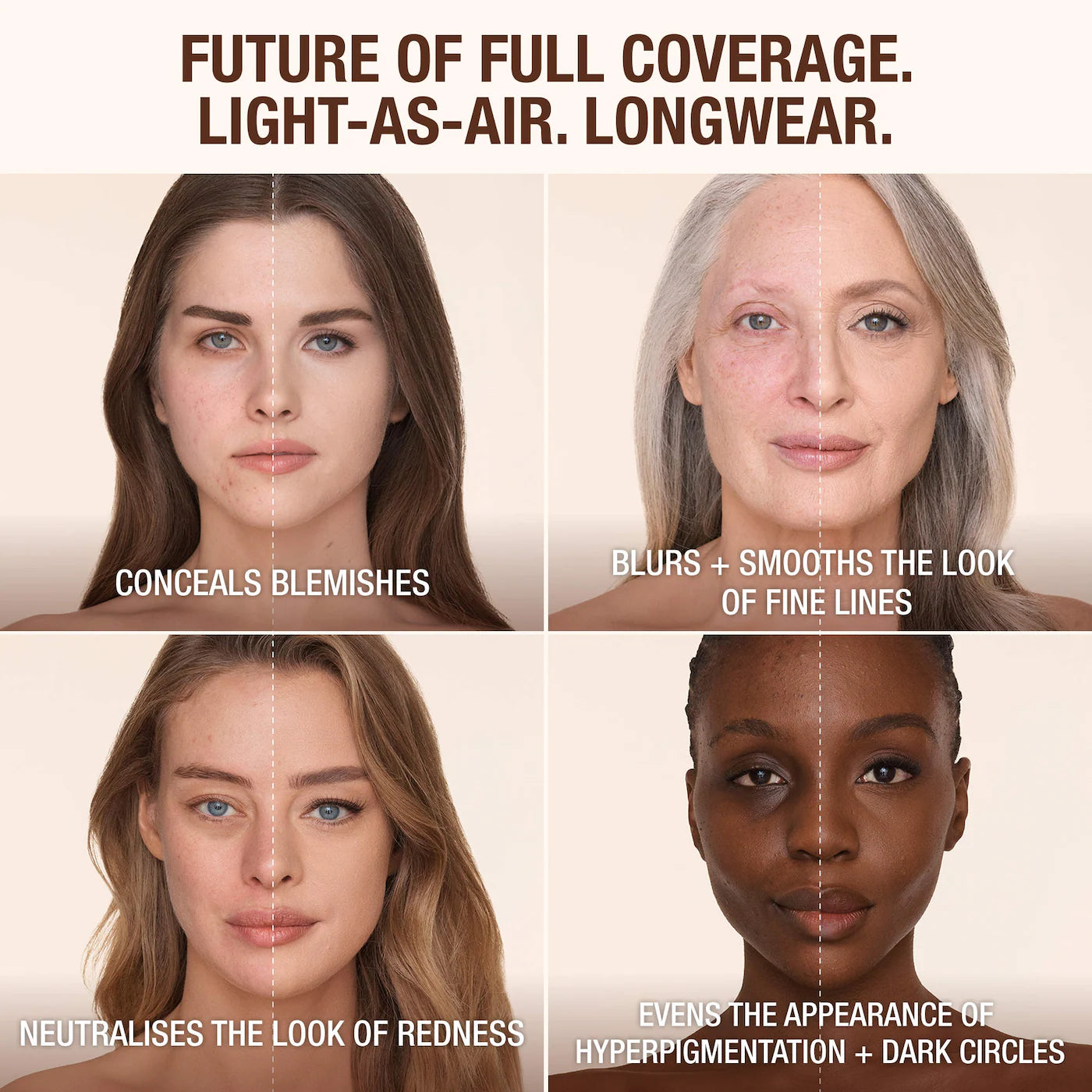 Charlotte Tilbury - Airbrush Flawless Blurring & Matte Full Coverage Foundation | 30 mL
