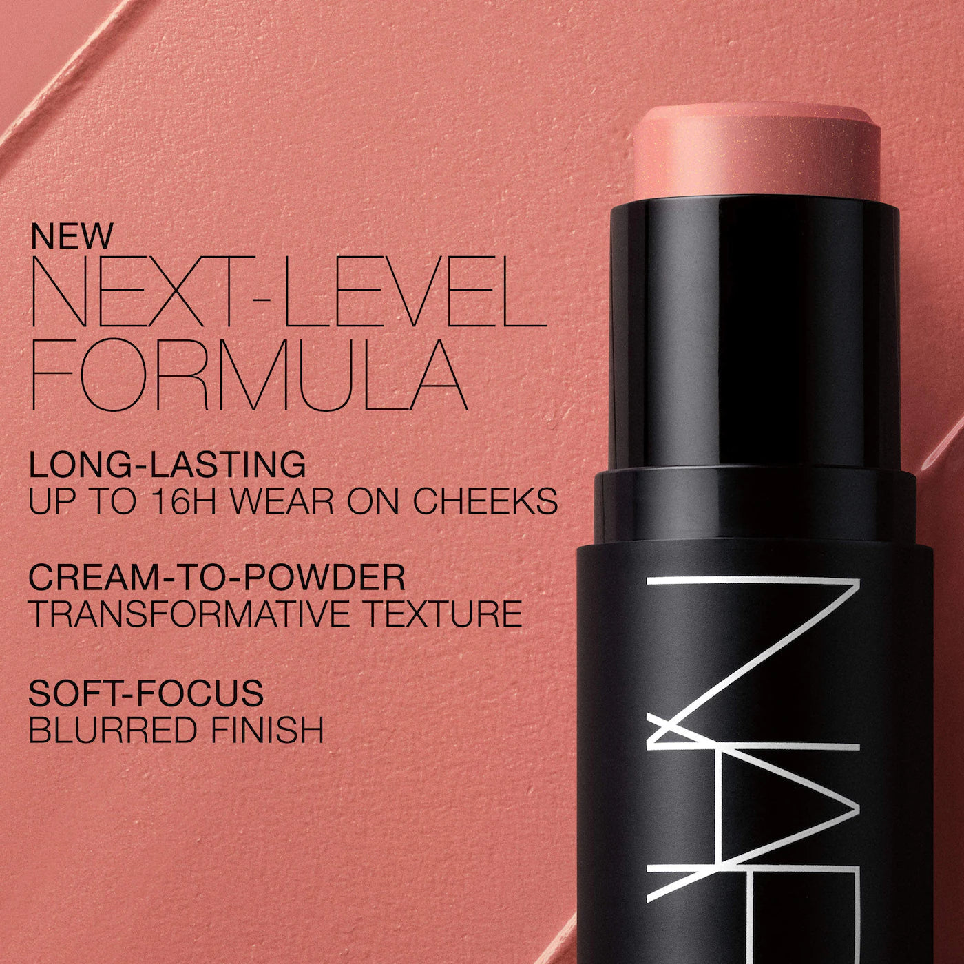 NARS - The Multiple Soft Blur Blush Stick for Cheeks, Eyes and Lips