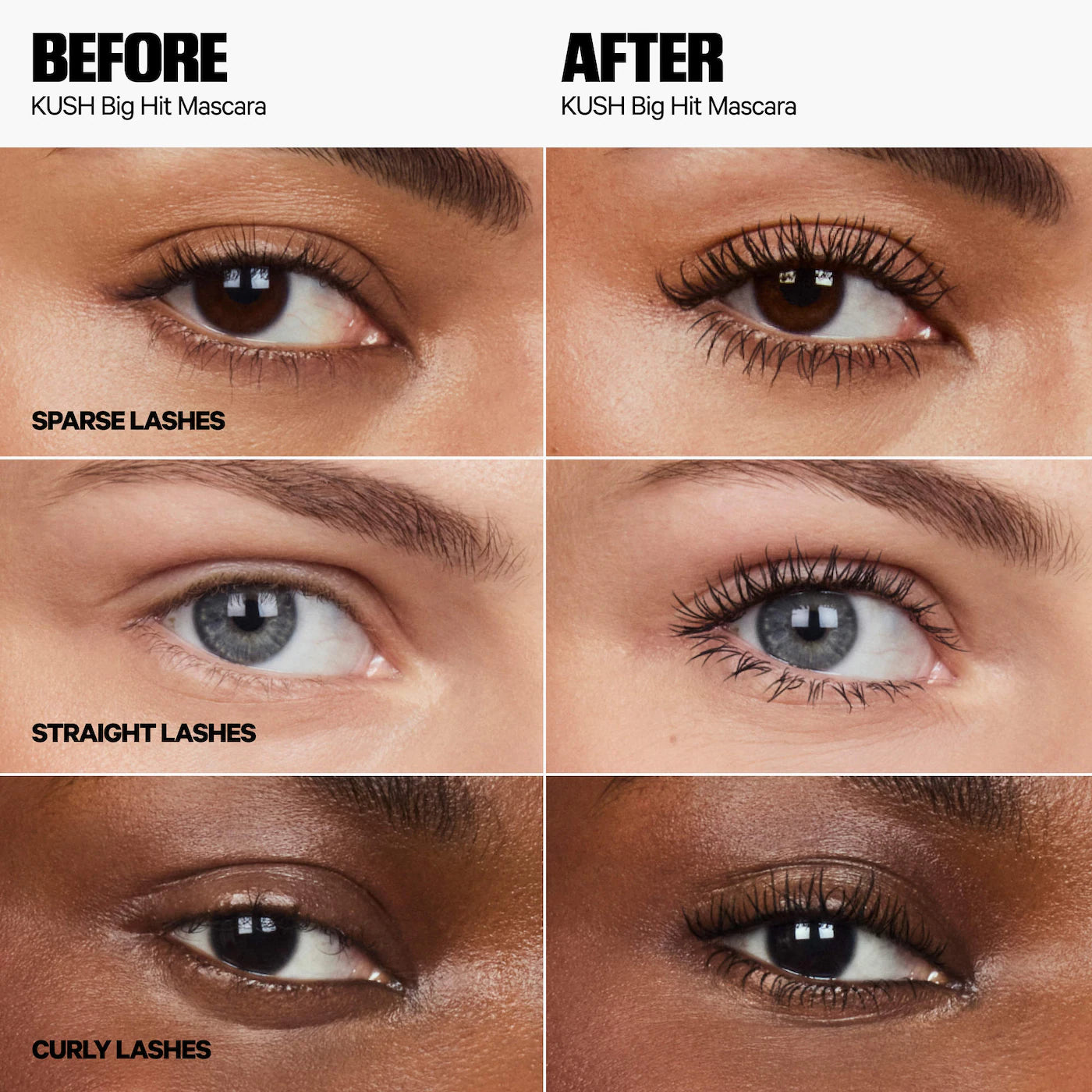 MILK MAKEUP - KUSH Big Hit Lifting + Volumizing Mascara | BOOM - blackest black | 8.5 g