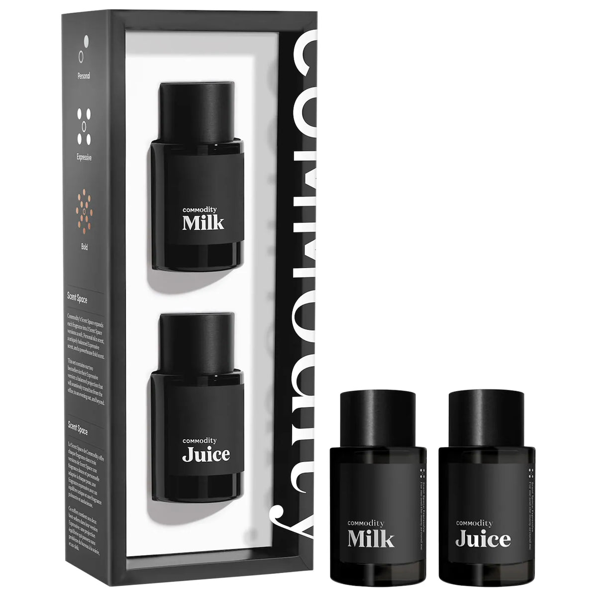 Commodity - Mini Juice & Milk Expressive Eau de Parfum Fragrance Duo Set