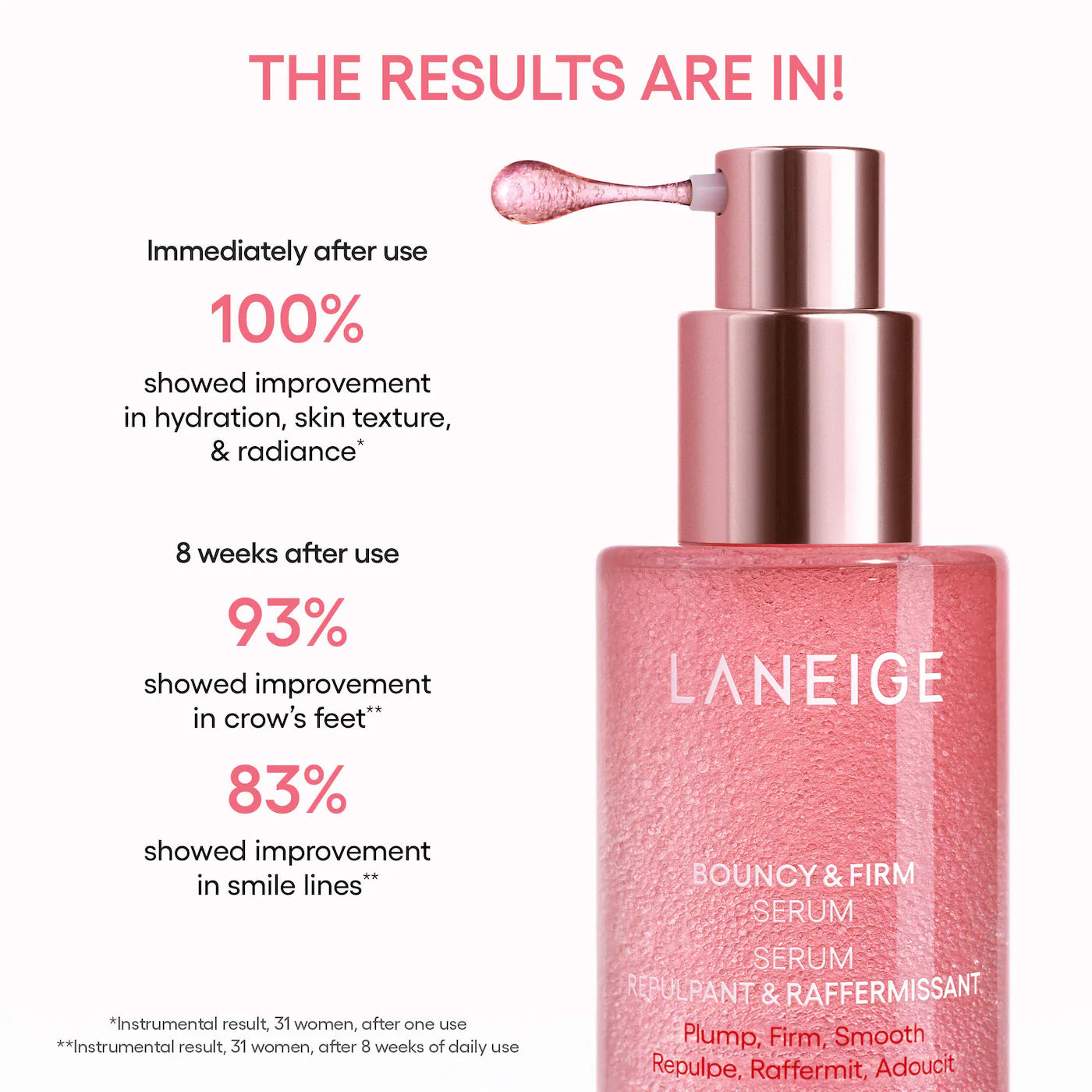 LANEIGE - Mini Bouncy & Firm Skin Treats