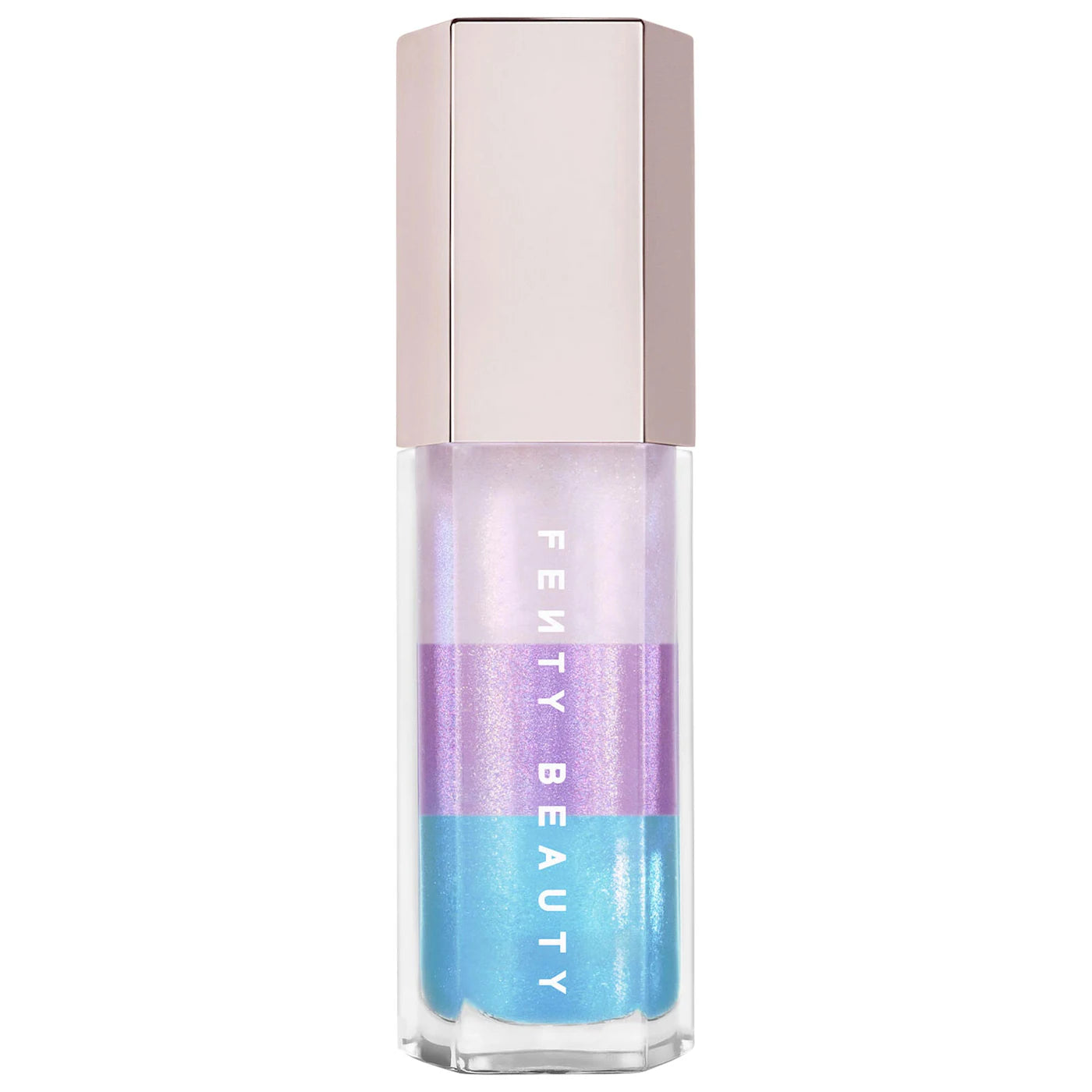 Fenty Beauty  - Gloss Bomb Stackz | Unicorn Blizzard - shimmering iridescent periwinkle