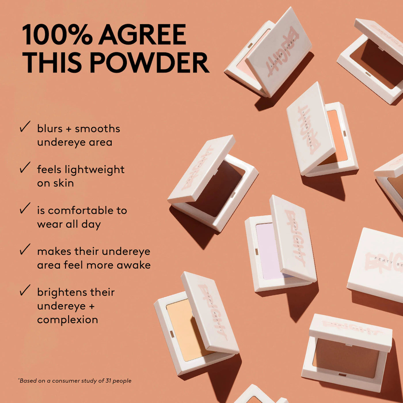 Fenty Beauty - Bright Fix Instant Brightening + Setting Powder